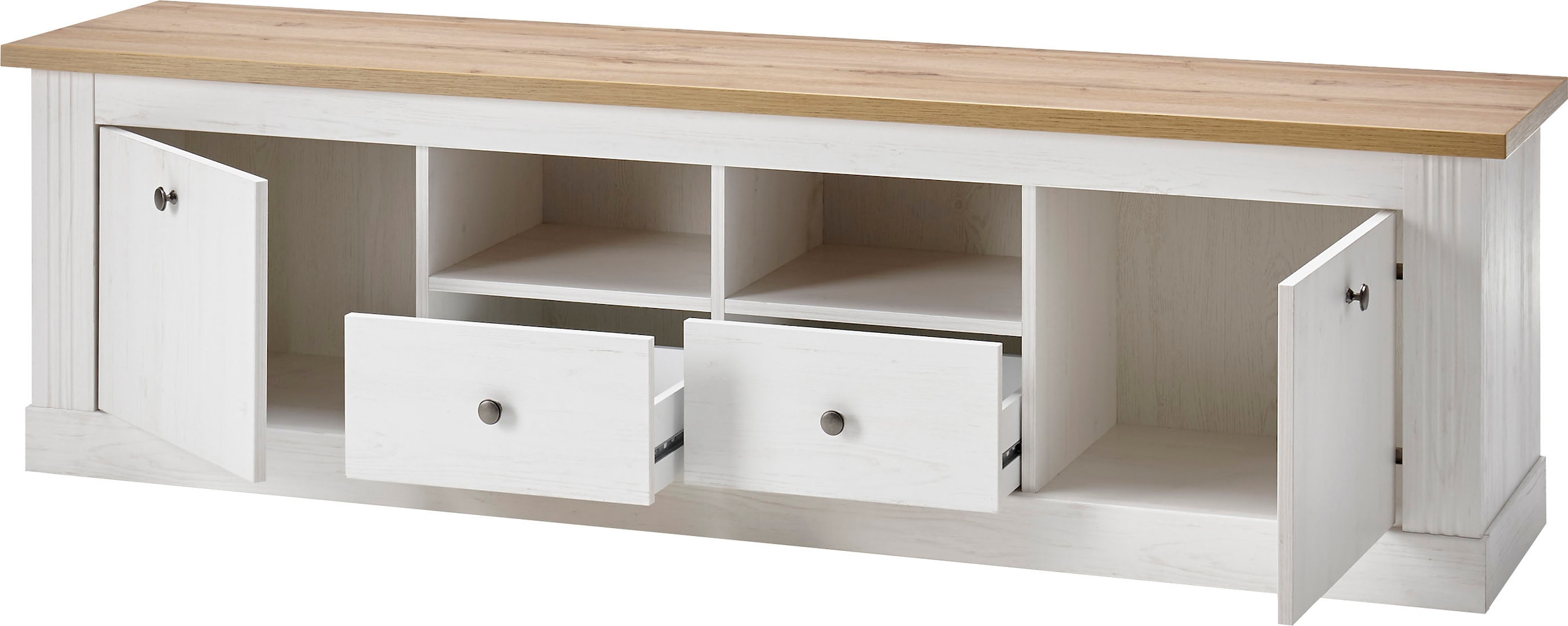 GOODproduct Lowboard »Westminster BESTSELLER!« Breite ca. 180cm,  in romantischem Landhausstil