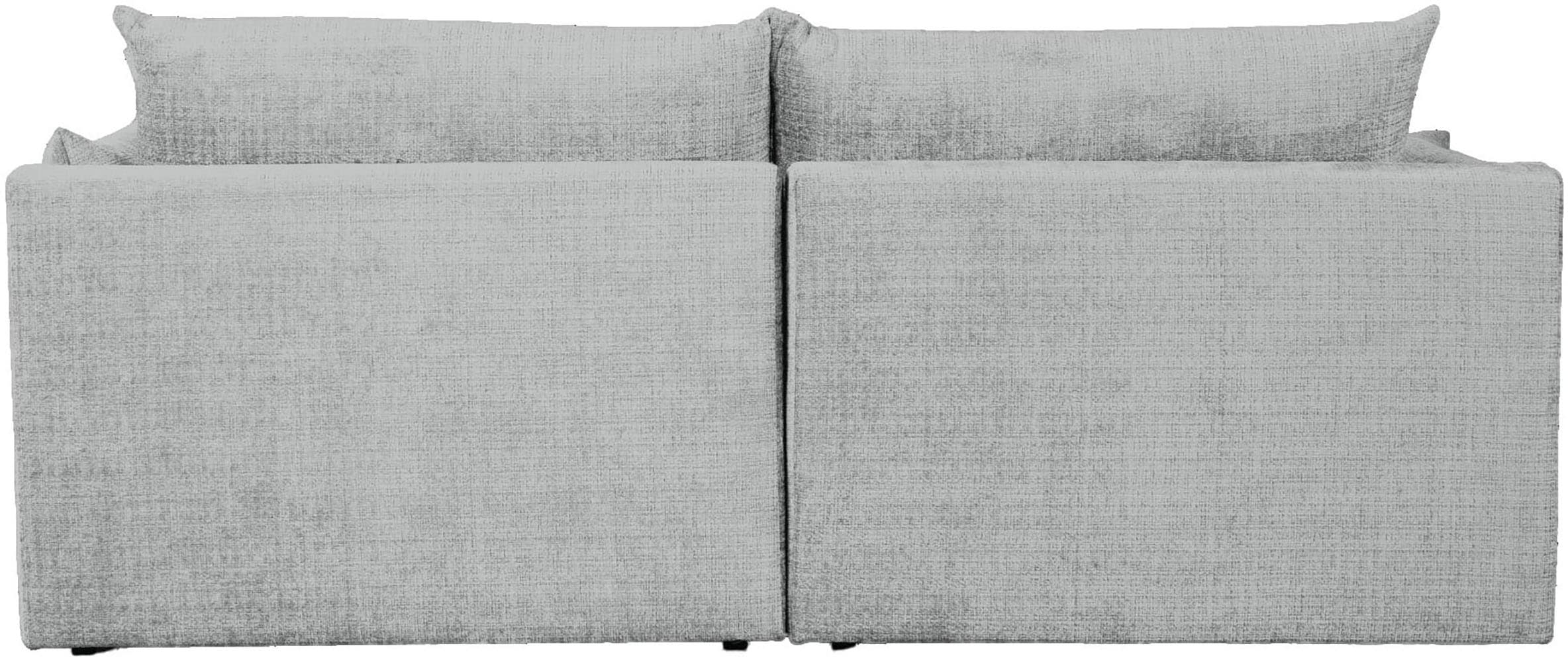 Home affaire Ecksofa »Casa XL L-Form, B: 190 cm« 4 Zierkissen, Mega-Sofa, in Cord oder Chenille-Struktur, Federkern