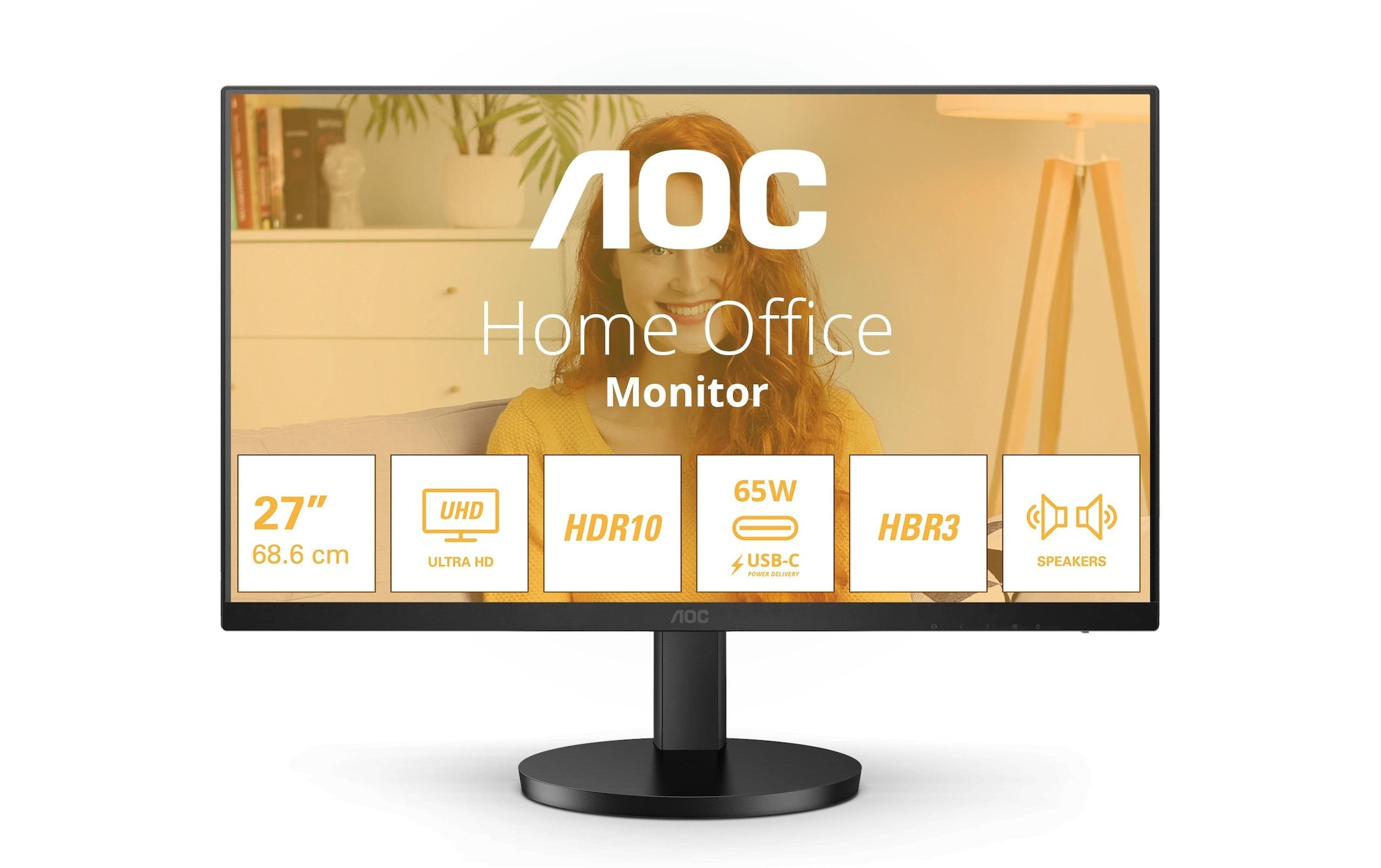 AOC Moniteur LED »U27B3CF« 68,58 cm/27 ″  3840 x 2160 px 60 Hz