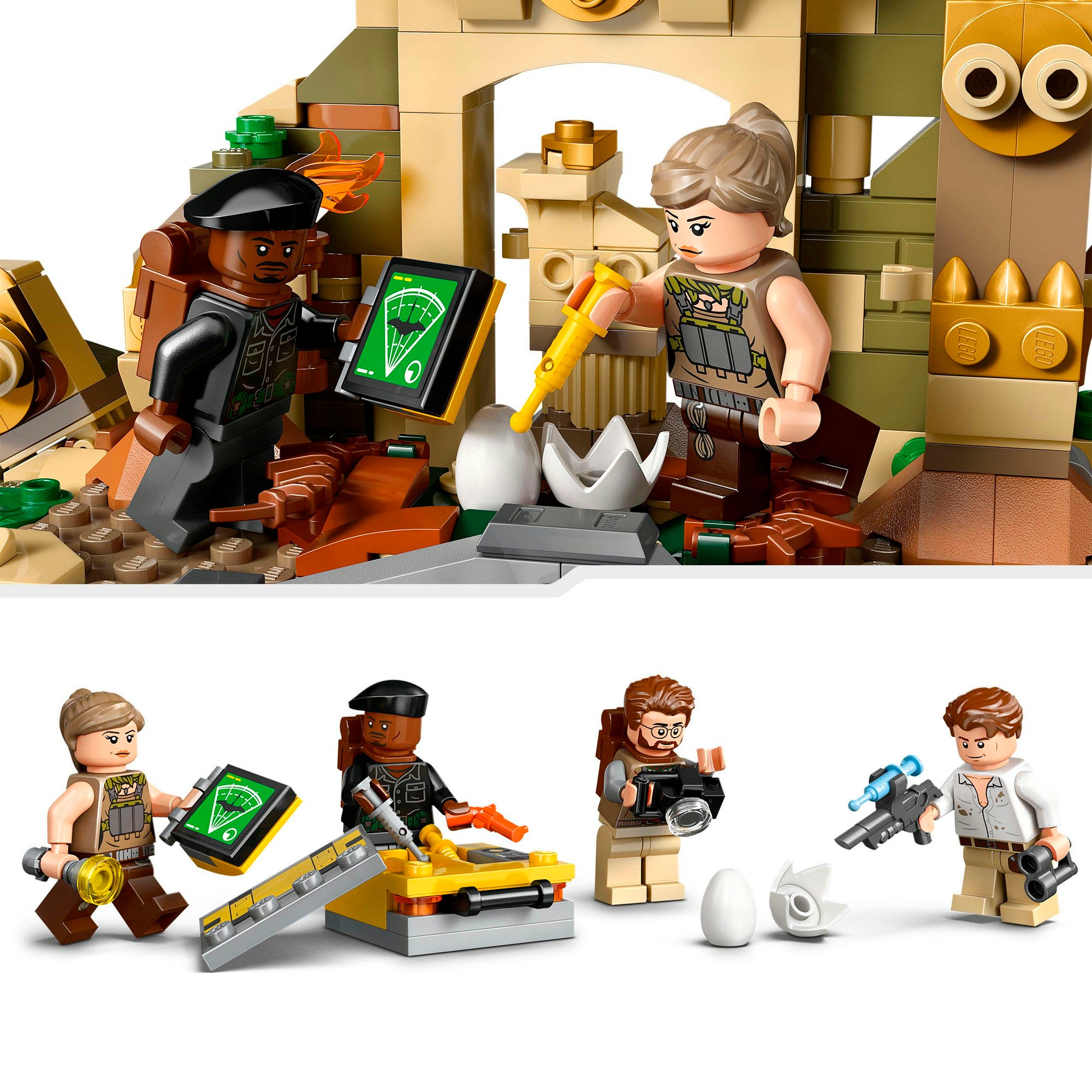 LEGO® Konstruktionsspielsteine »Spinosaurier & Quetzalcoatlus: Hubschrauber-Einsatz (76976)« LEGO Jurassic World; Made in Europe
