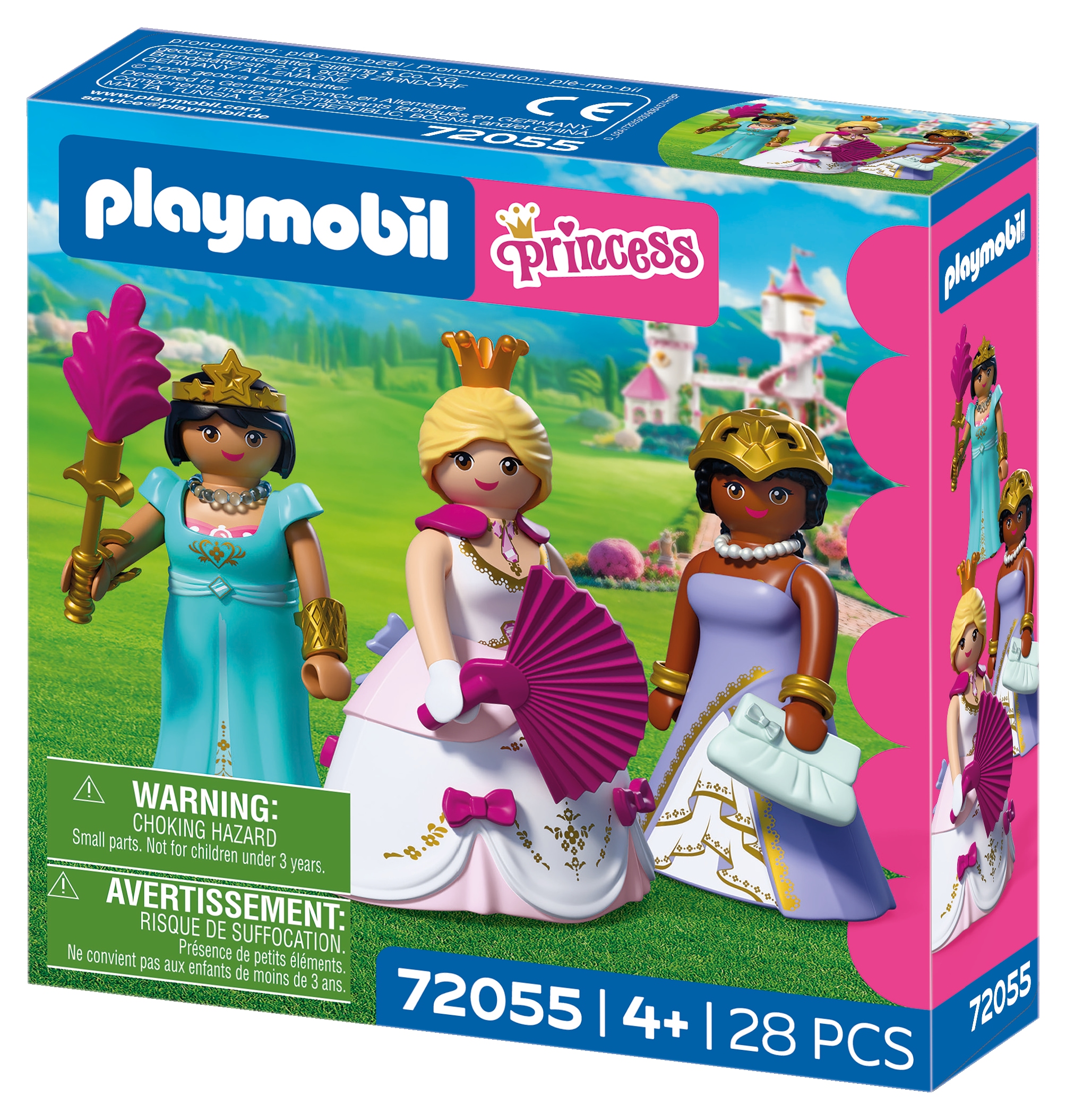 Playmobil® Jeu de construction »Drei Prinzessinnen (72055), Princess« Made in Europe