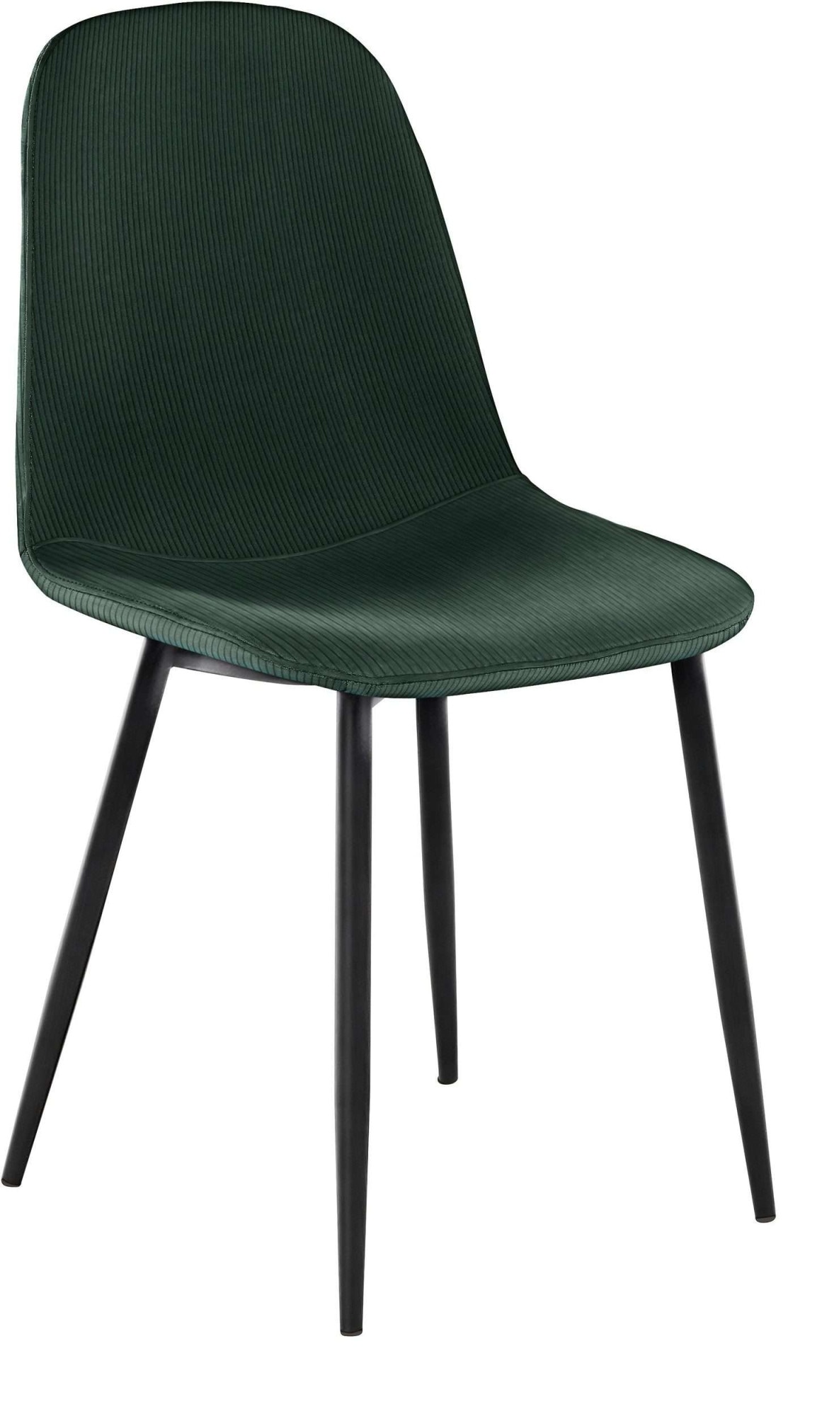 INOSIGN Essgruppe »Danny-Miller« Set, Set 140 cm, 5 Stk. tlg. Glastisch 140x80 cm mit 4 Stühlen (Cord), Gestell aus Metall