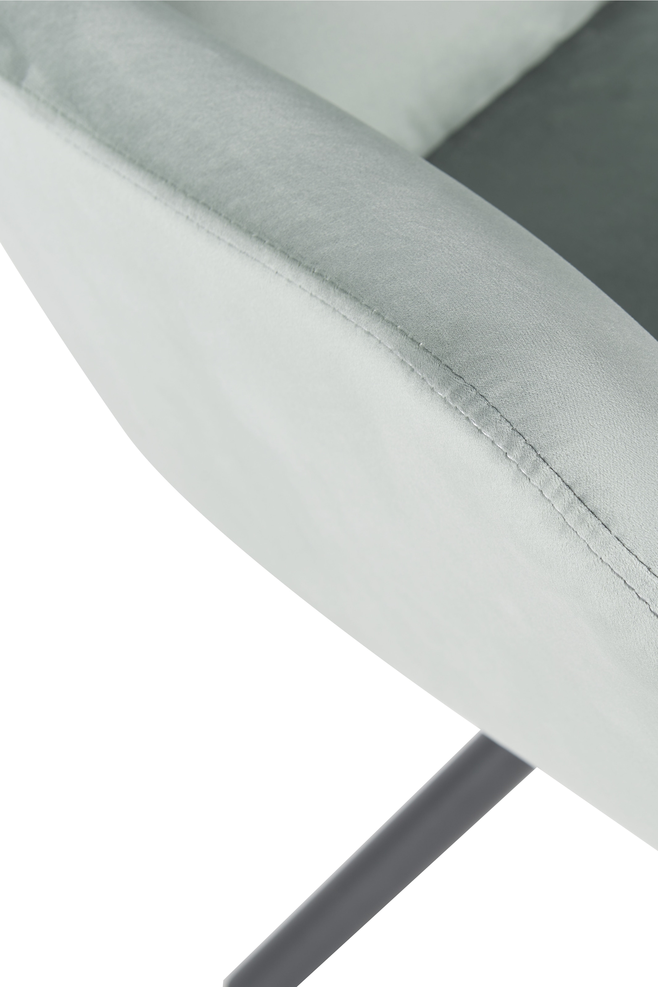 HELA Chaise avec accoudoirs »PARMA« (Ensemble) 2 cuis2er Pack, 360° drehbar, 4-Fuss, Kissenoptik, Samtvelour, Armlehnen
