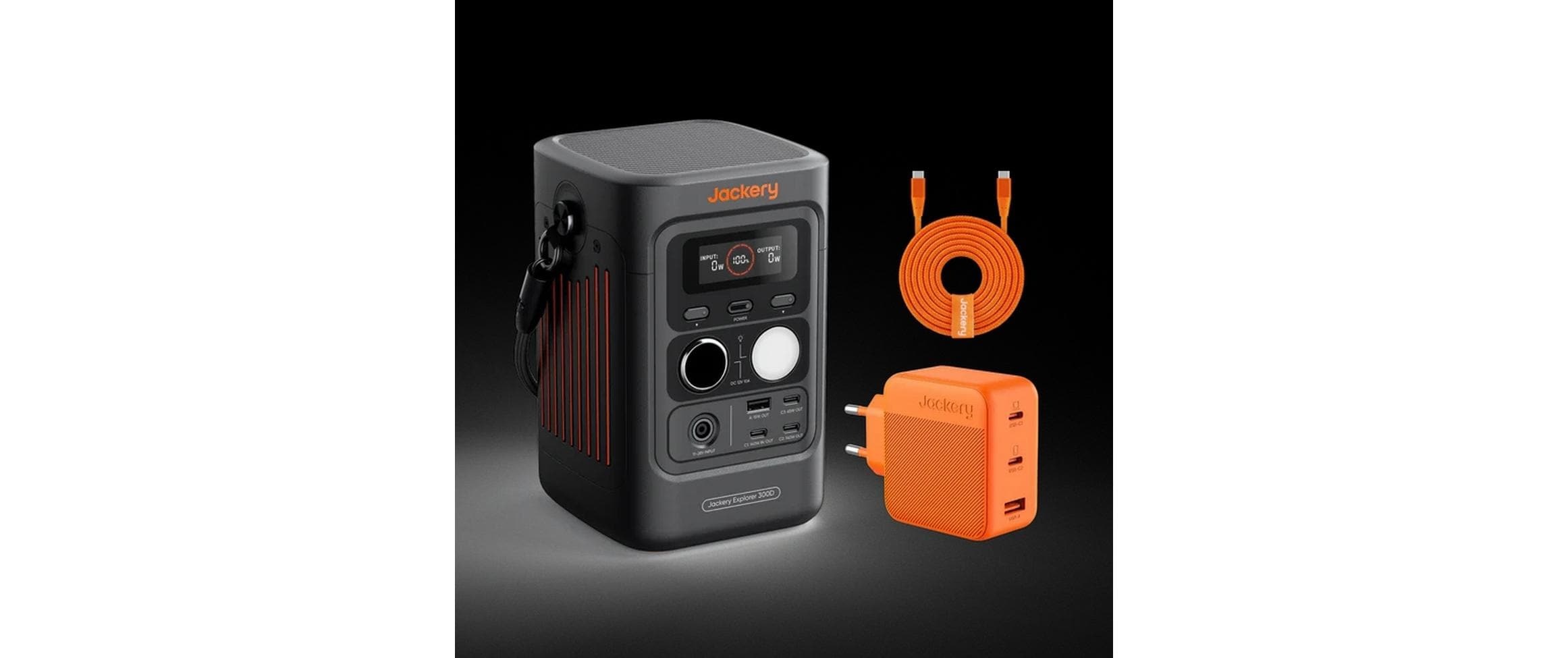 Jackery Station d'énergie »Explorer 300D 288 Wh«