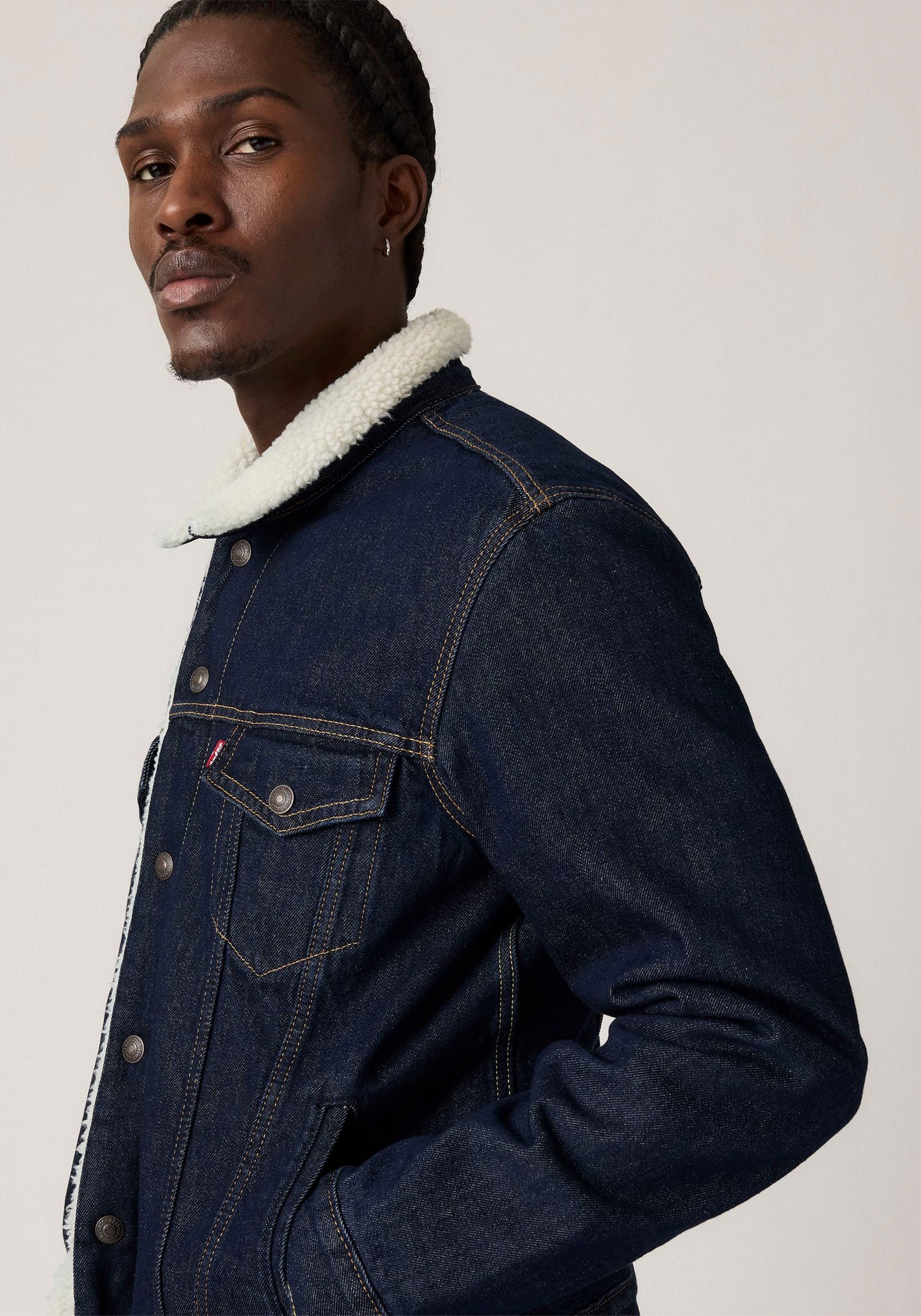 Levi's® Veste courte »SHERPA« mit Sherpa Fütterung