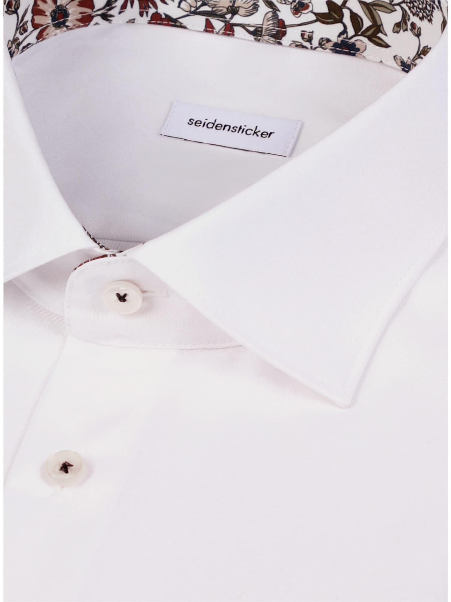 seidensticker Chemise d'affaires »Schwarze Rose« Slim 1/1 Kentkragen Uni