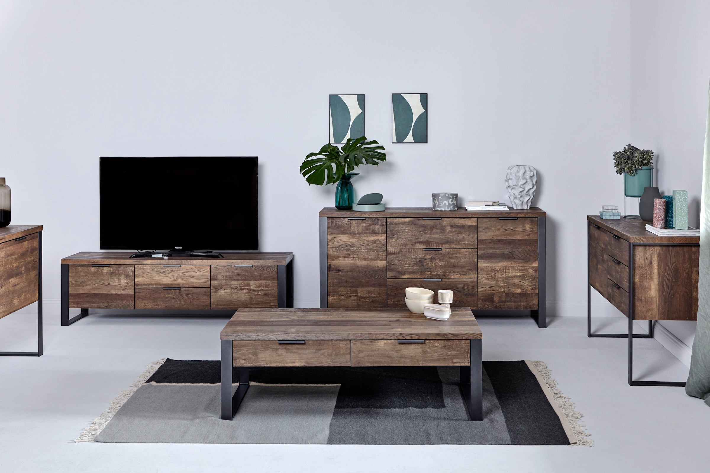 Jahnke Sideboard »LOOP SB 150« 1 Stk. tlg. mit 2 Türen + 3 Schubladen, Breite ca. 150 cm