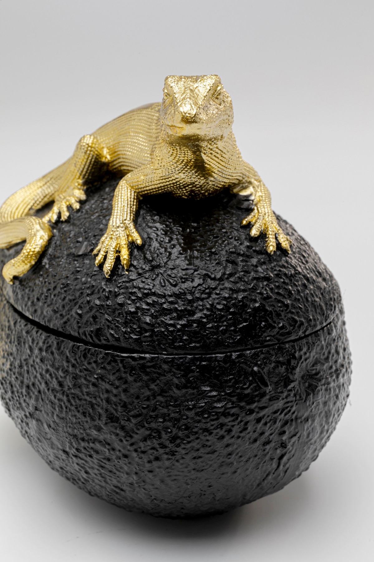 Kare Design Dose »Dekodose Avocado Lizard 15cm« ideal für Schmuck, Schlüssel, Kleingeld, Haargummis u.a. Kleinteile