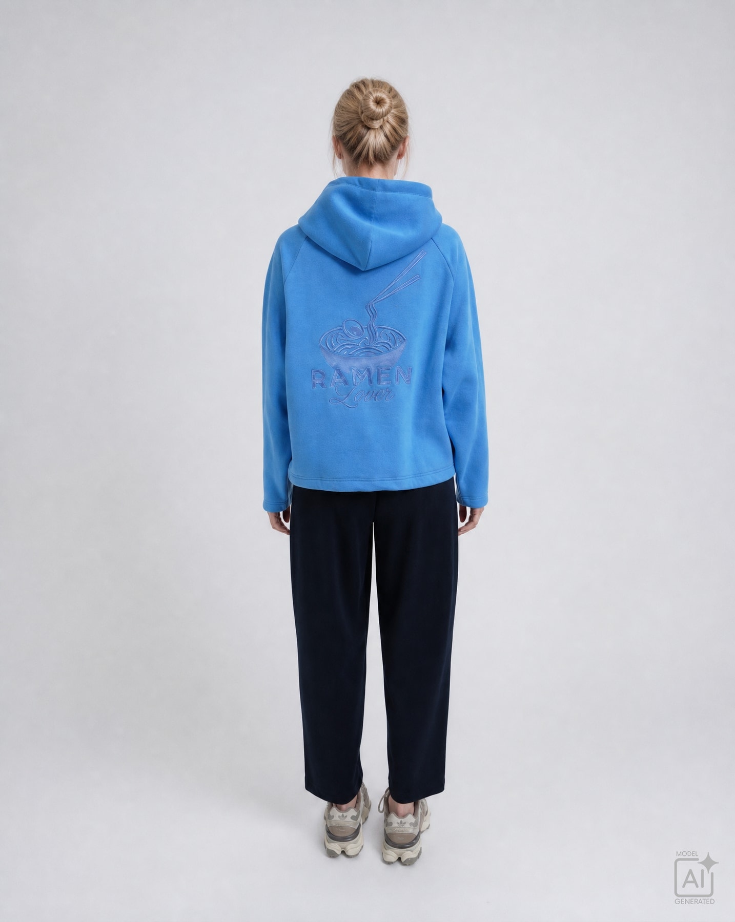 Smith & Soul Sweat à capuche , mit tonaler Stickerei, Boxy Fit
