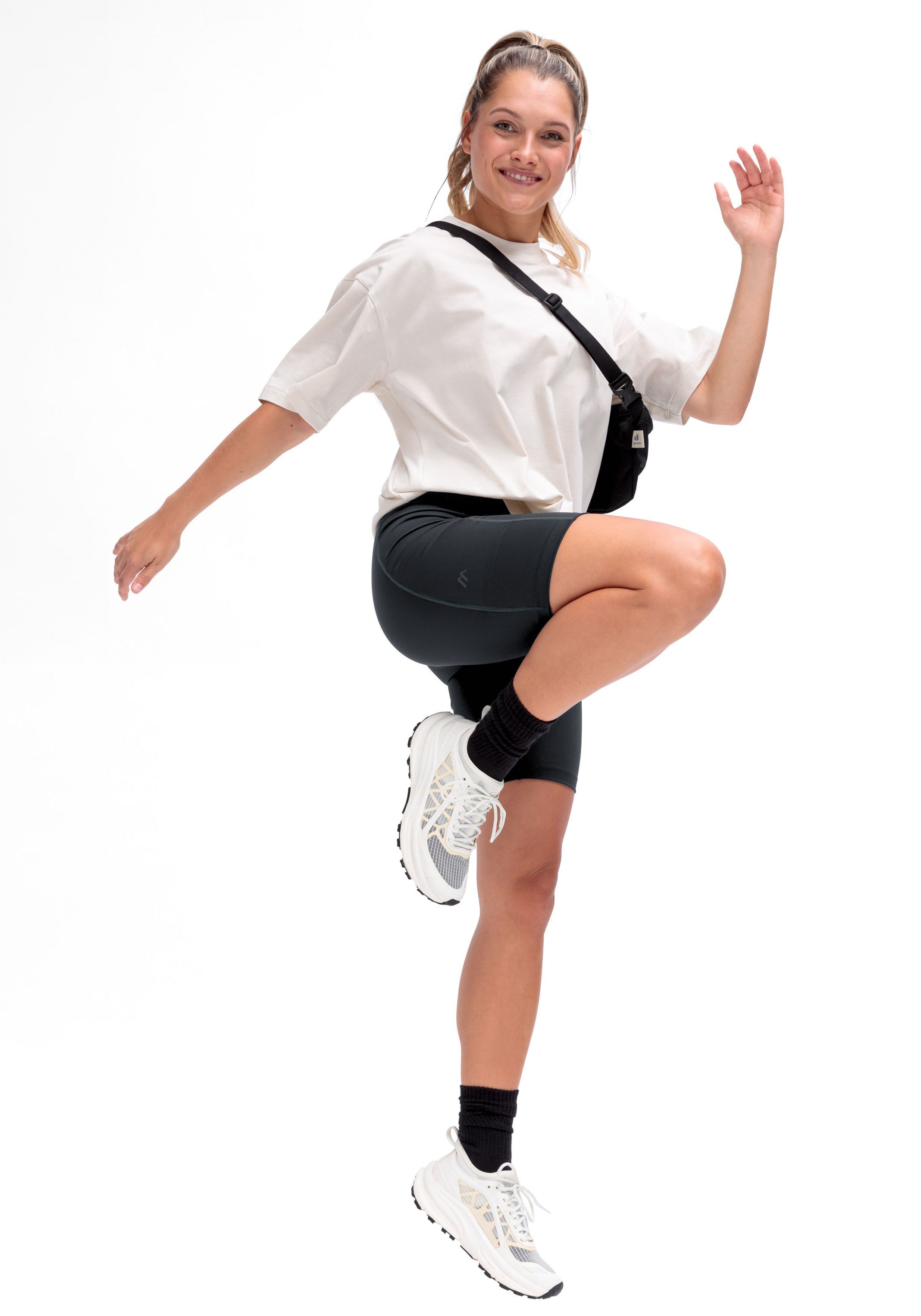 Maier Sports Corsaire »Da-Short Tight el. MS FAV Short Tight W«  style sportif, en leggings capri, en polyamide et élasthanne