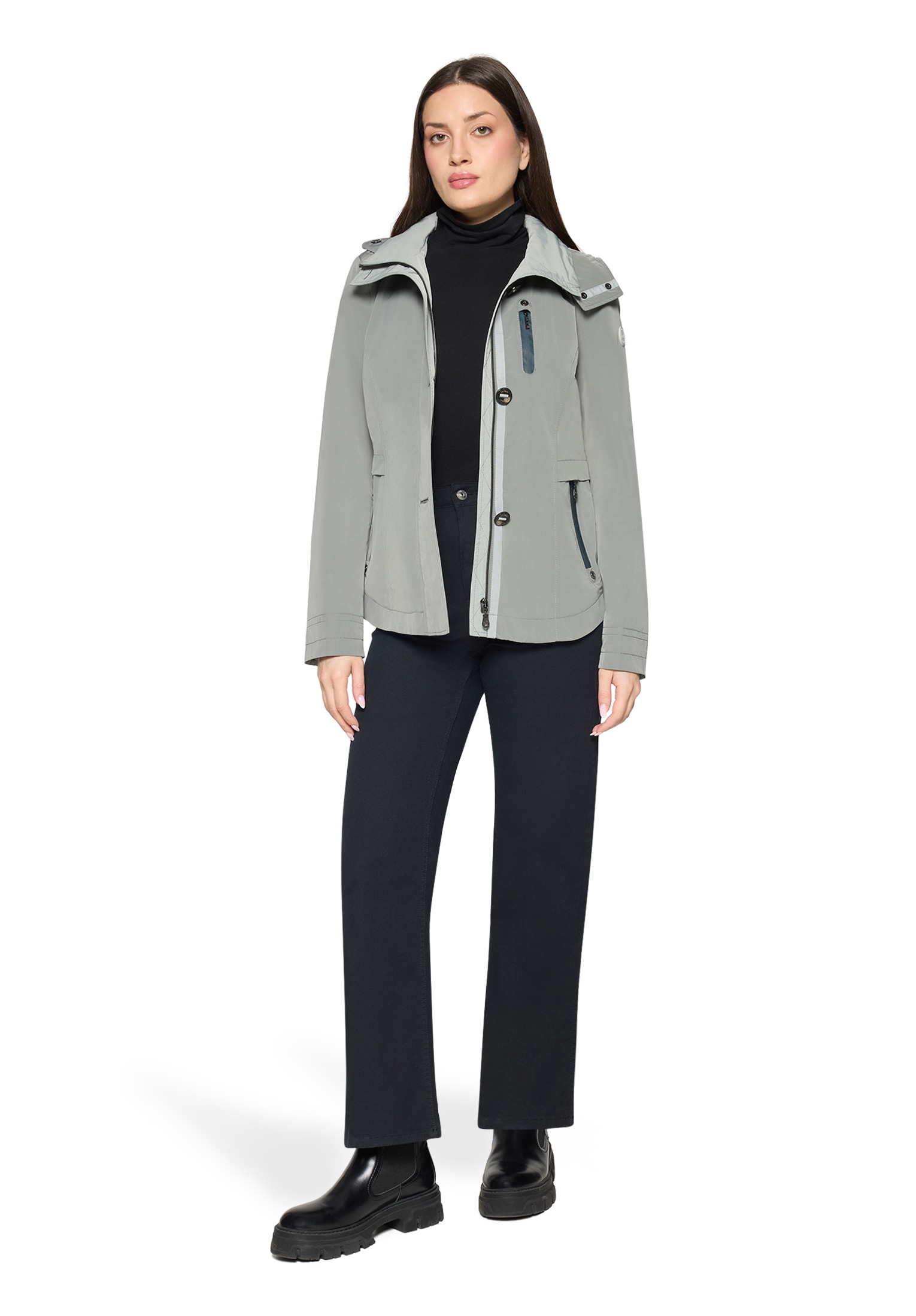 Gil Bret Outdoorjacke mit Kapuze mit Kapuze