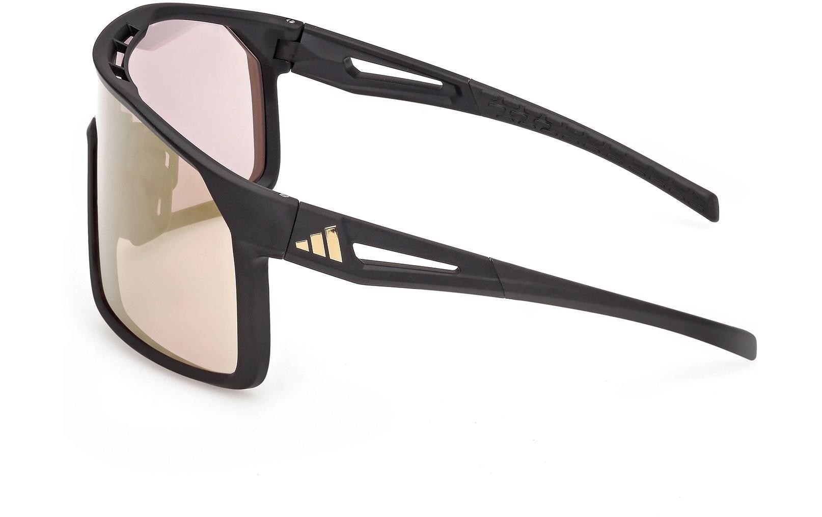 adidas Performance Sportbrille »Alkator SP0124 Matte Black, Brown Mirror« UV Schutz