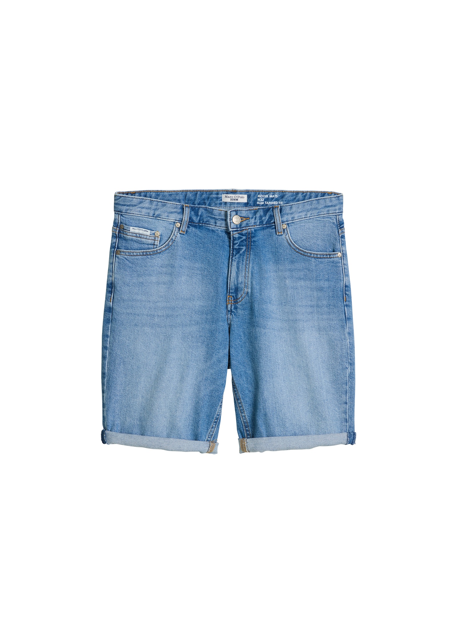 Marc O'Polo DENIM Short en jean »Model Mats tapered fit aus Bio-Baumwoll-Mix«
