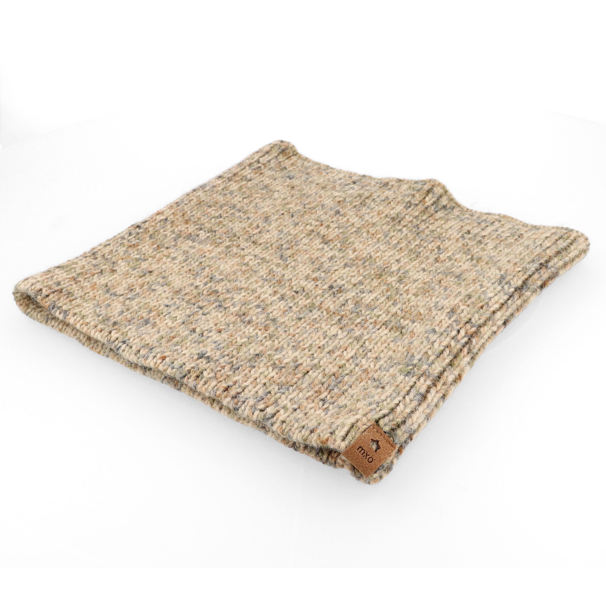 MAXIMO Loop Schlauchschal, Melange, Wollmischung, 24 x 23 cm