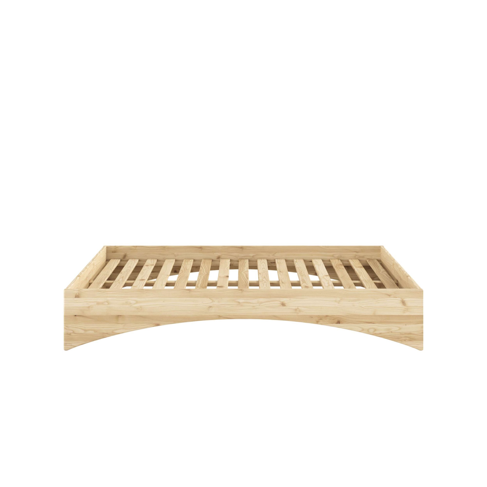 Karup Design Bettgestell »Orbit Bed, Massivholzbett, Futonbett, FSC®-zertifiziertem Massivholz« B/H/T ca: 144/164/184x35x205cm),  mehrere Grössen, inklusive Lattenrost, ohne Matratze, Made in Europe