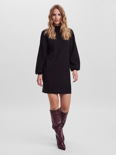 Vero Moda »VMNANCY LS FUNNELNECK DRESS GA NOOS«