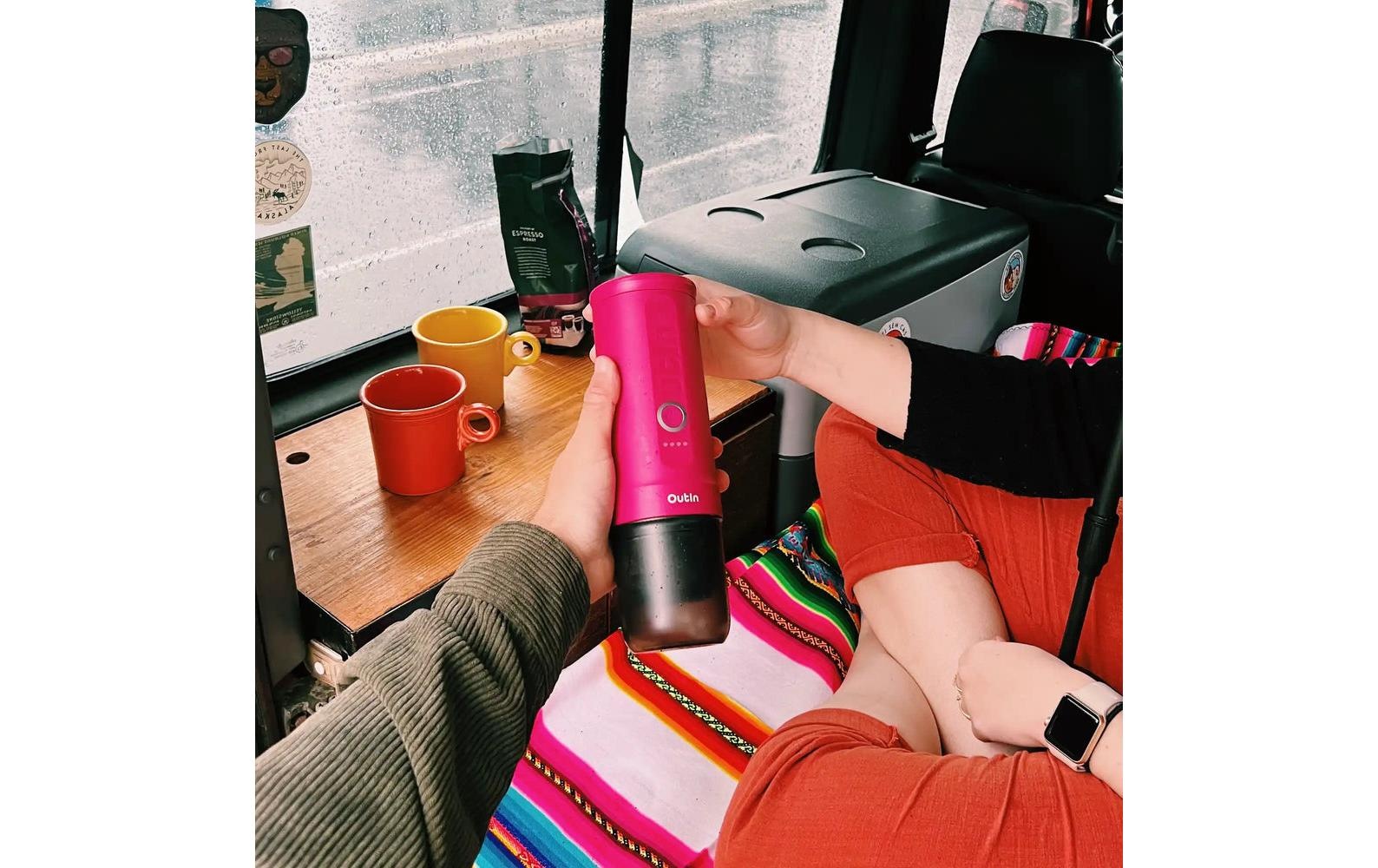   Reisekaffeemaschine »OUTIN Nano« Tragbare Espressomaschine