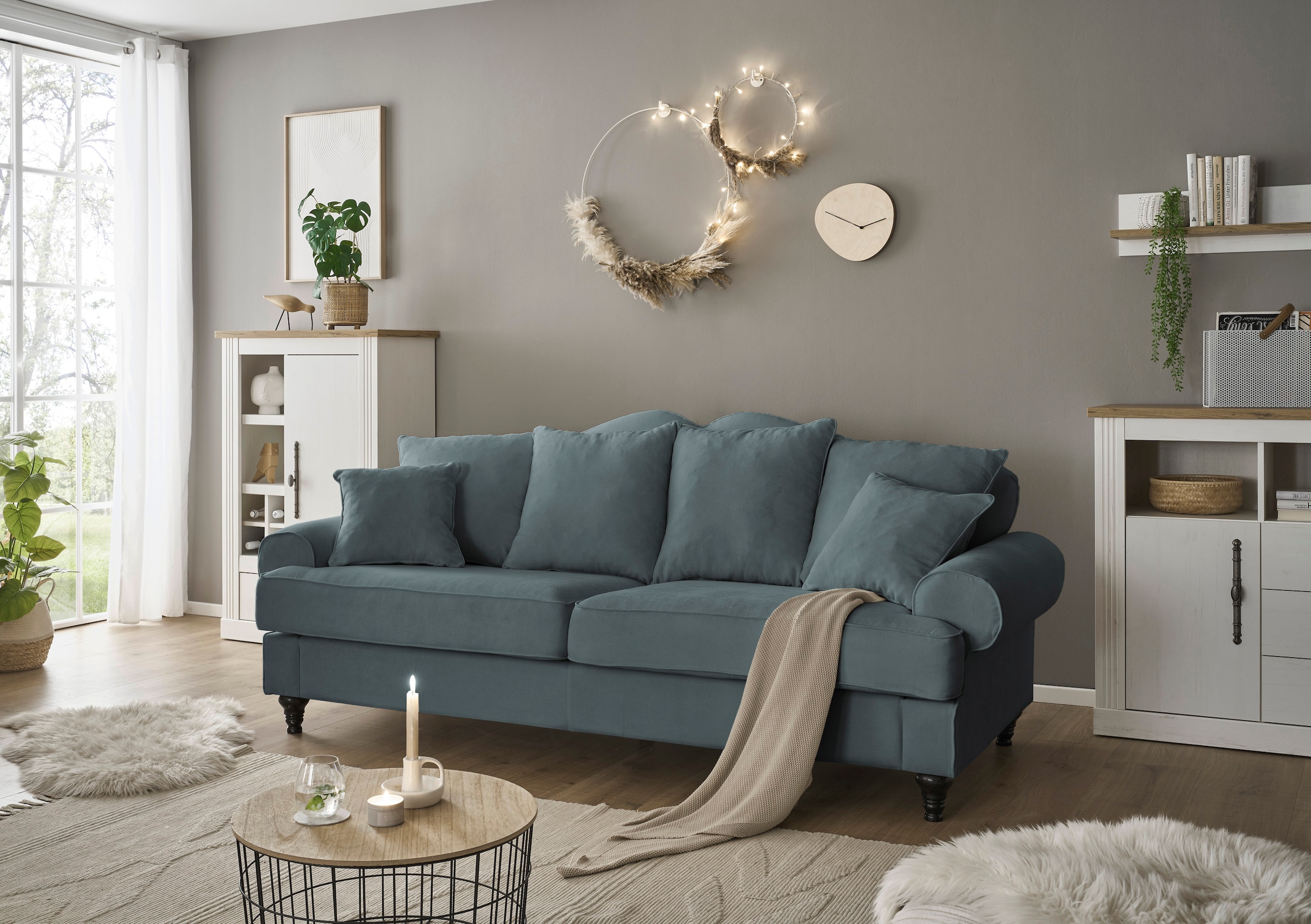 Home affaire 3,5-places »WESTMINSTER« mit Federkern-Polsterung