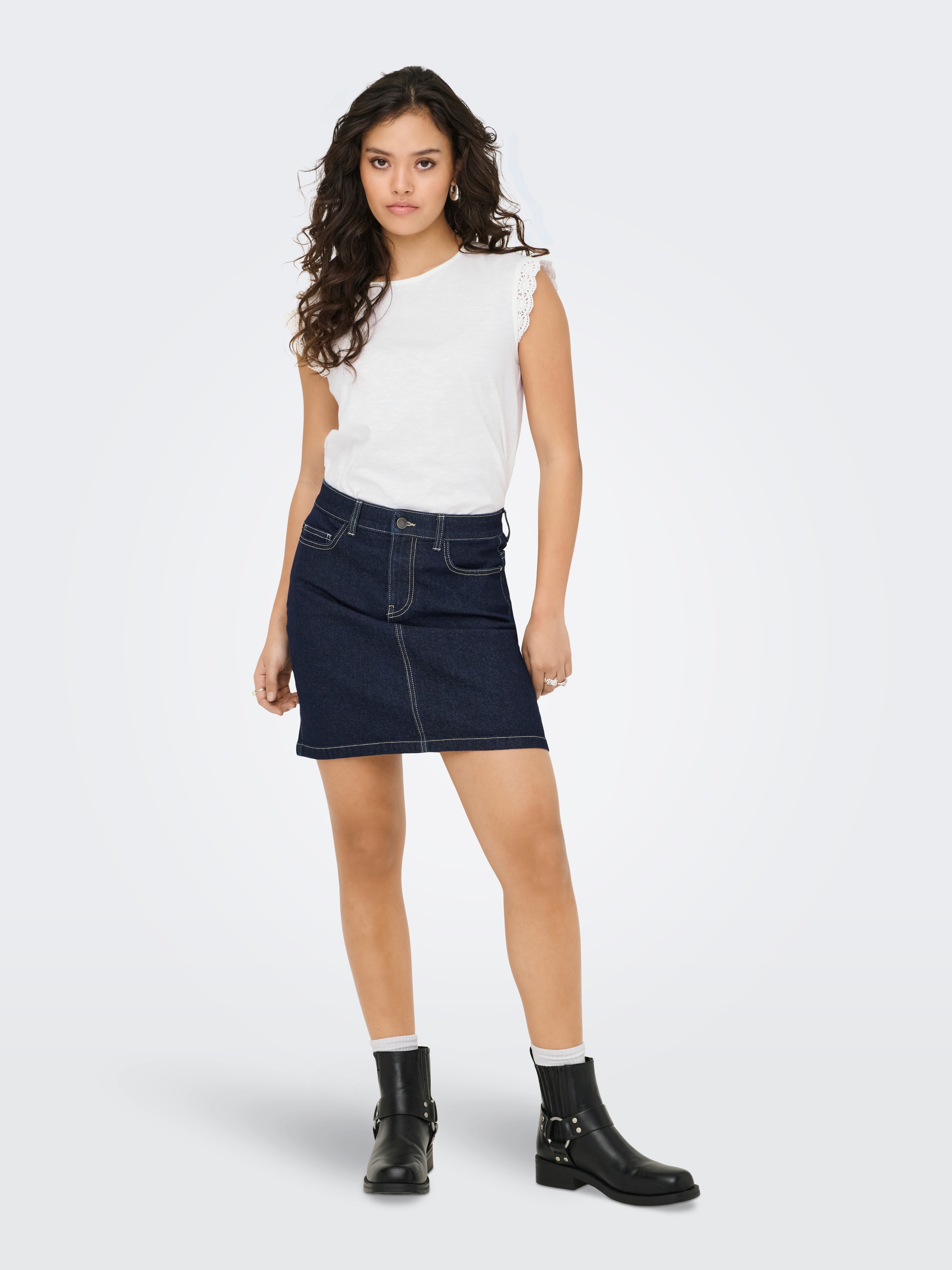 JDY »JDYSALVA LIFE S/L CROCHET TOP JRS«