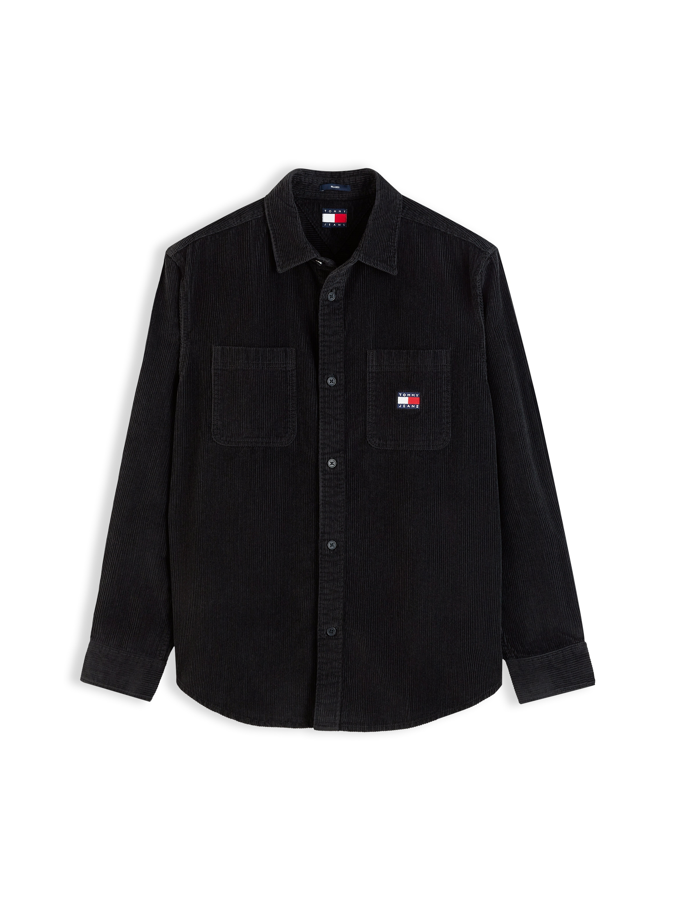Tommy Jeans Langarmhemd »RELAXED CORDUROY SHIRT« Relaxed fit mit Brusttaschen