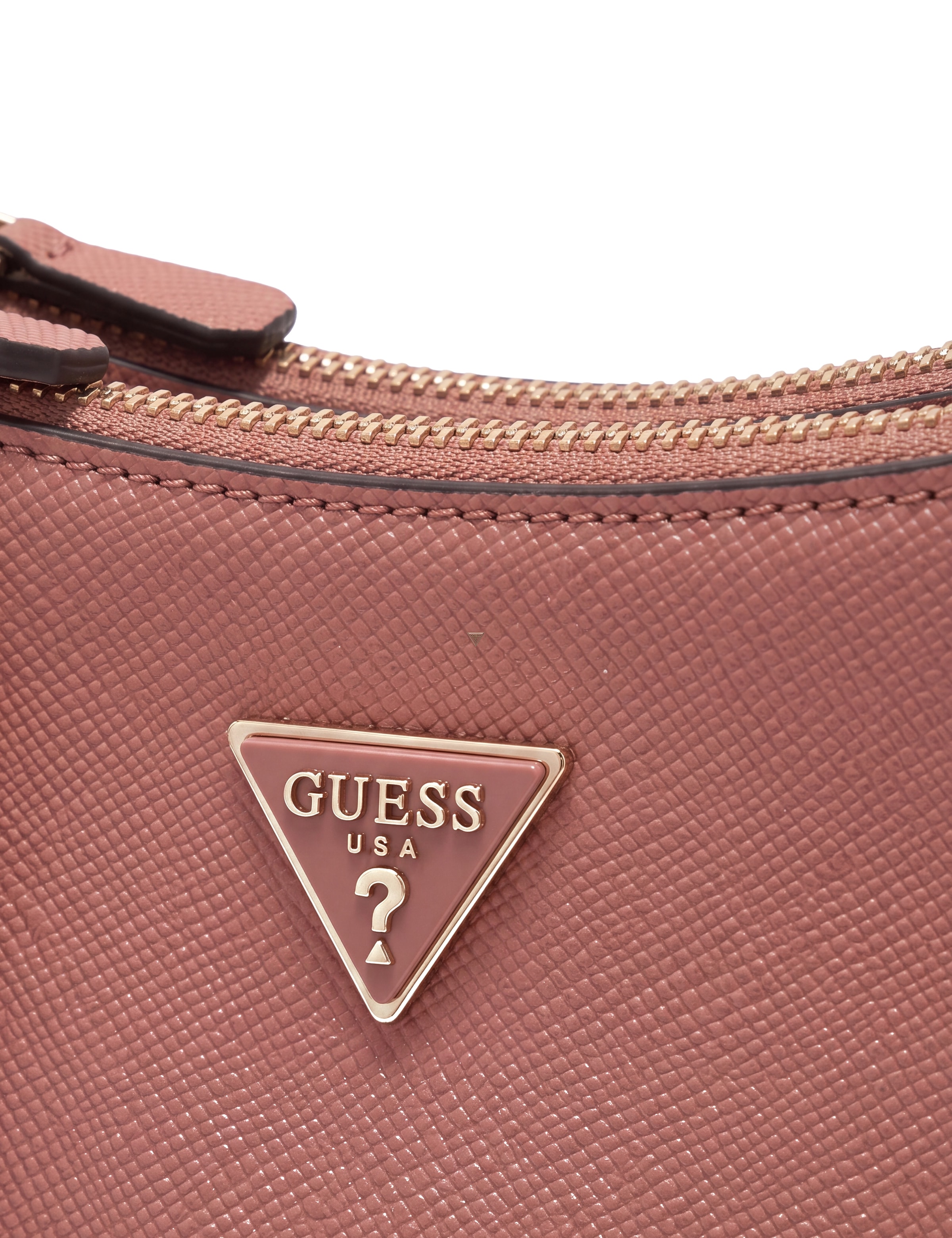Guess Mini sac »NOELLE II 3 COMP SHLDR XBODY« Damen Handtasche, Henkeltasche, Umhängetasche mit Dreieckslogo