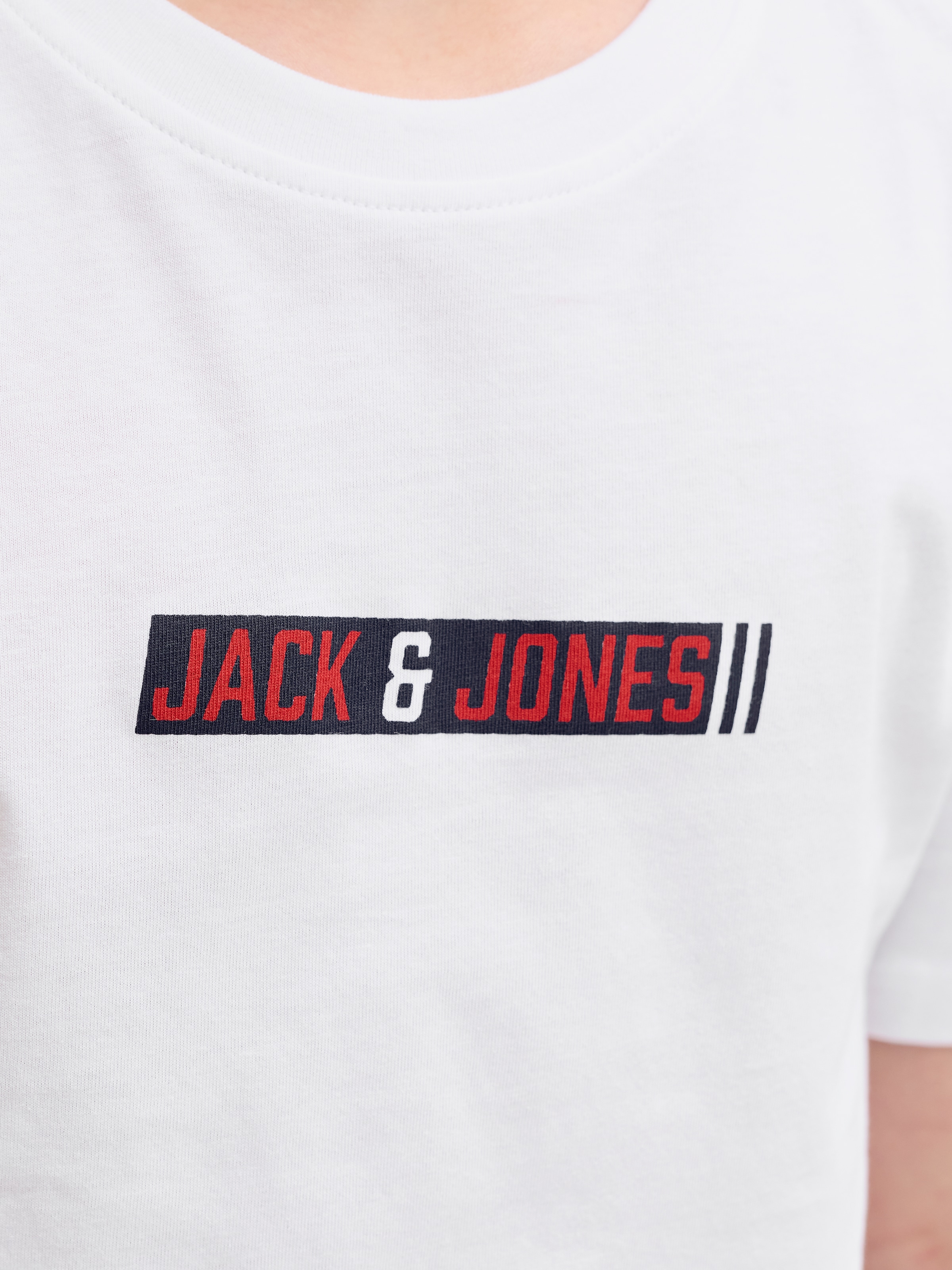 Jack & Jones Junior T-Shirt »JJMUNK TEE SS CREW NECK SN JNR« Baumwolle, regular fit
