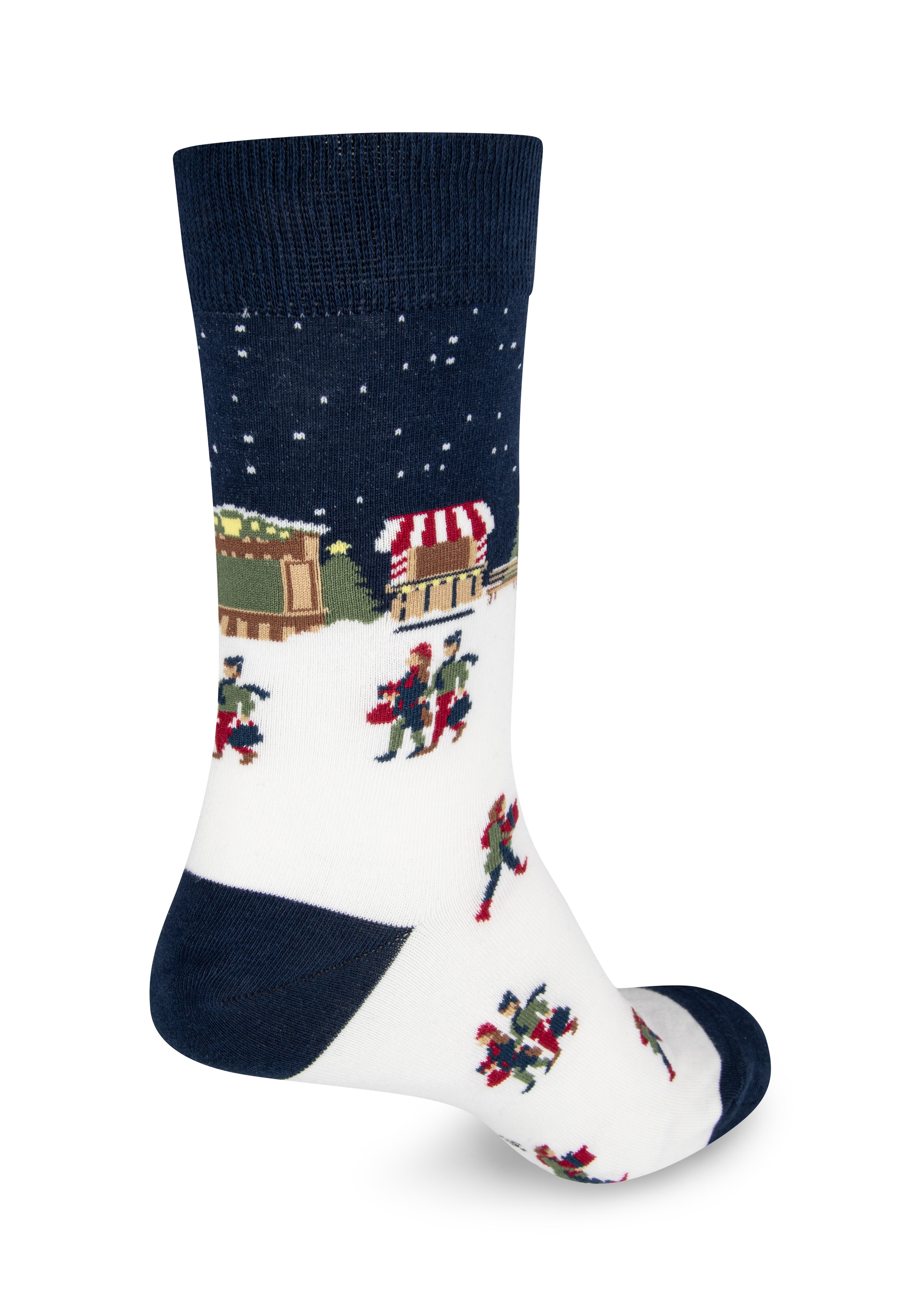 Flip Sox Chaussettes 3 paires,  aus gekämmter Baumwolle, mit feinem Maschenbild