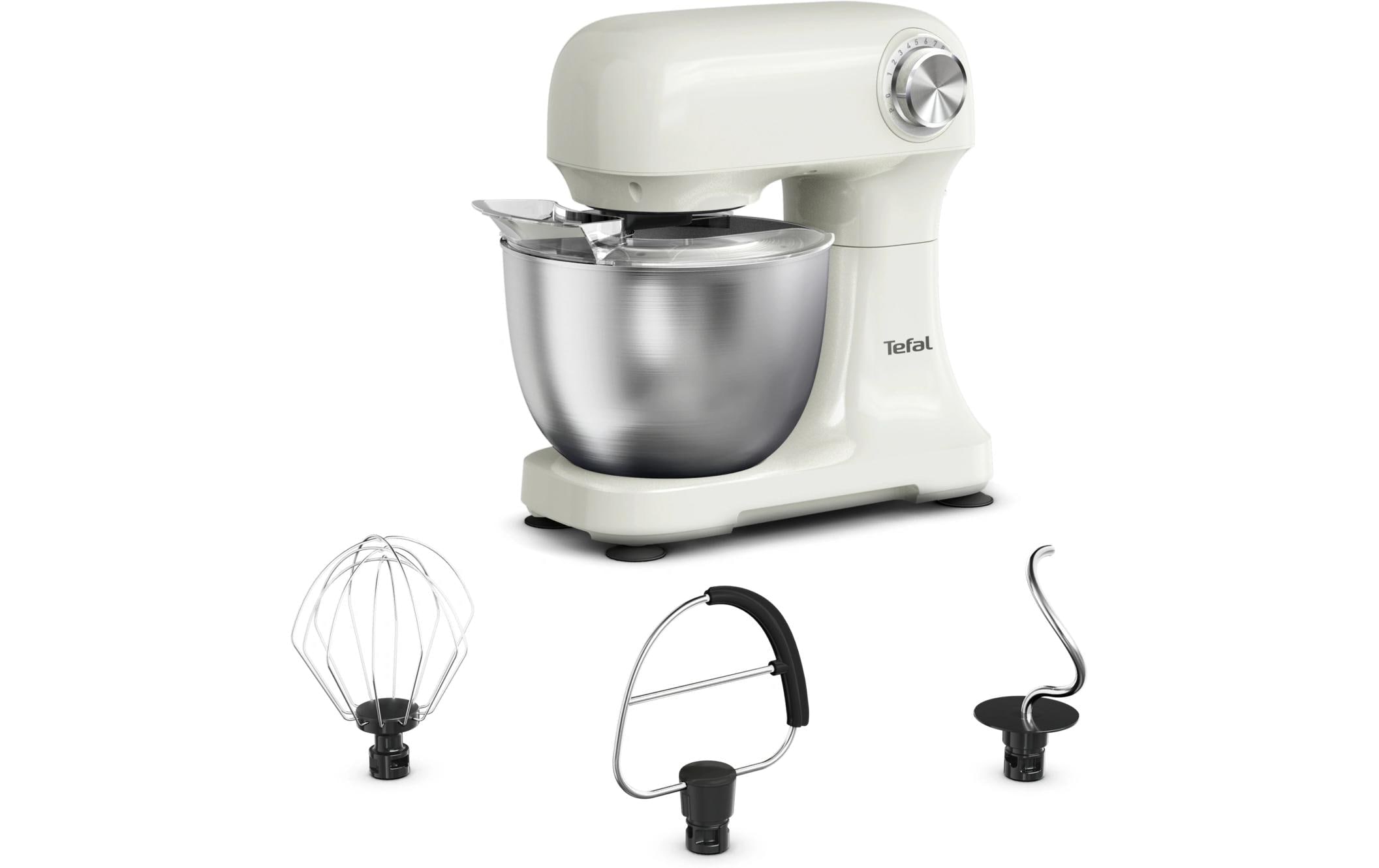 Tefal Küchenmaschine »QB140A Bake Easy« 12 Geschwindigkeiten + Pulse, planetarisches Rührsystem, 3,5 L
