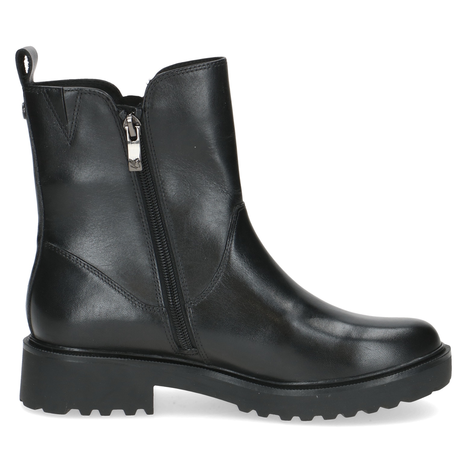 Caprice Bottines chelsea  , talon bloc, bottine avec fermeture éclair décorative extérieure