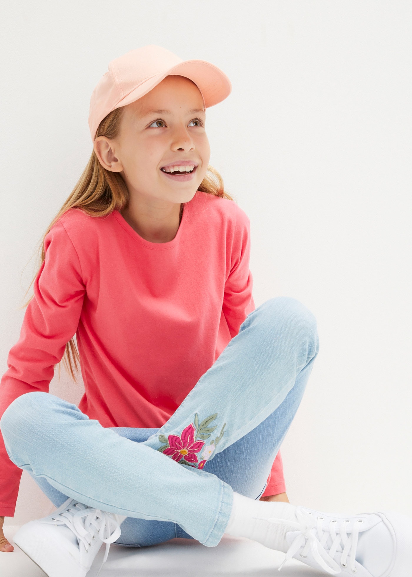 bonprix T-shirt à manches longues »Langarmshirt aus reiner Baumwolle (3er Pack)«, 3 cuis Langarmshirt aus reiner Baumwolle (3er Pack)
