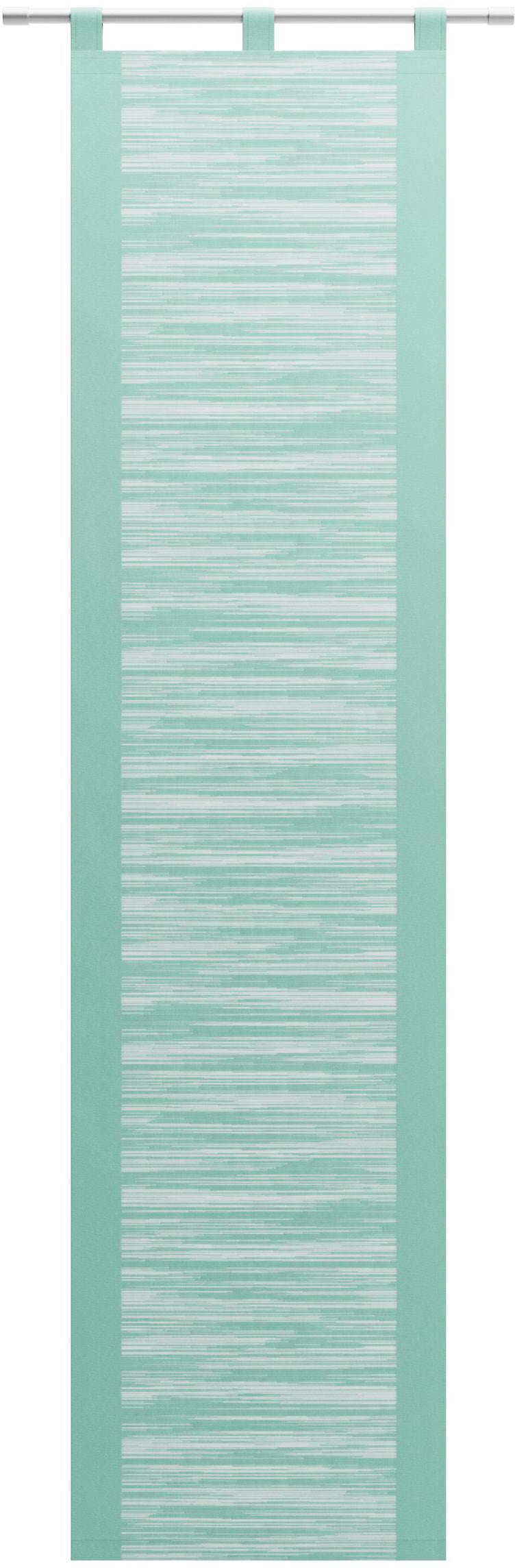 Neutex for you! Schiebegardine »Padova« Schlaufen 1 Stk. tlg. inkl. Beschwerungsstange, Halbtransparent, Fransen-Effekt, modern