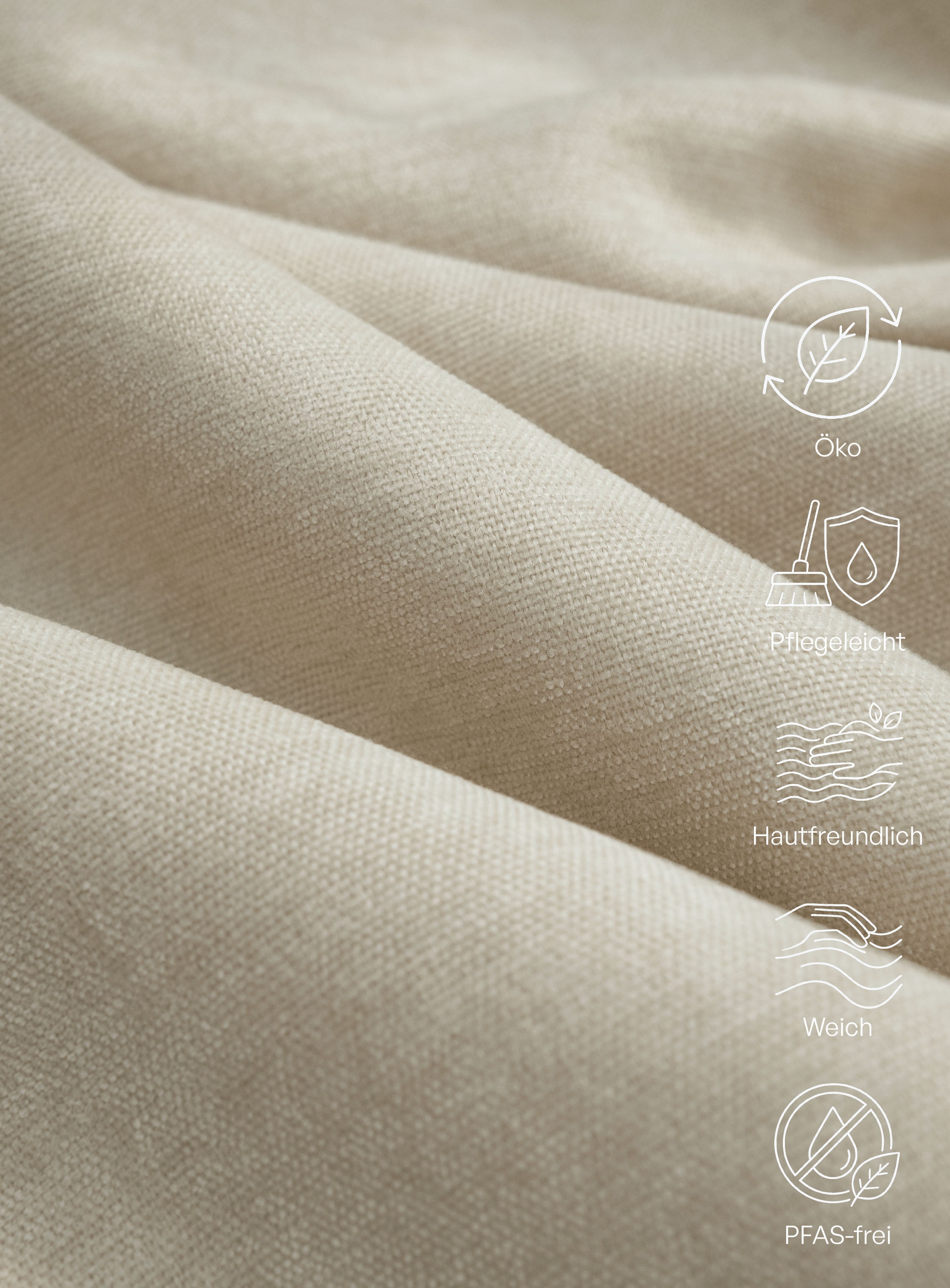 GOODproduct Lit de boxe »LILIENNE, Polsterbett mit Bettkasten und Taschenfederkernmatratze H3« avec surmatelas en mousse froide, revêtement en chenille, 160x200 & 180x200 cm