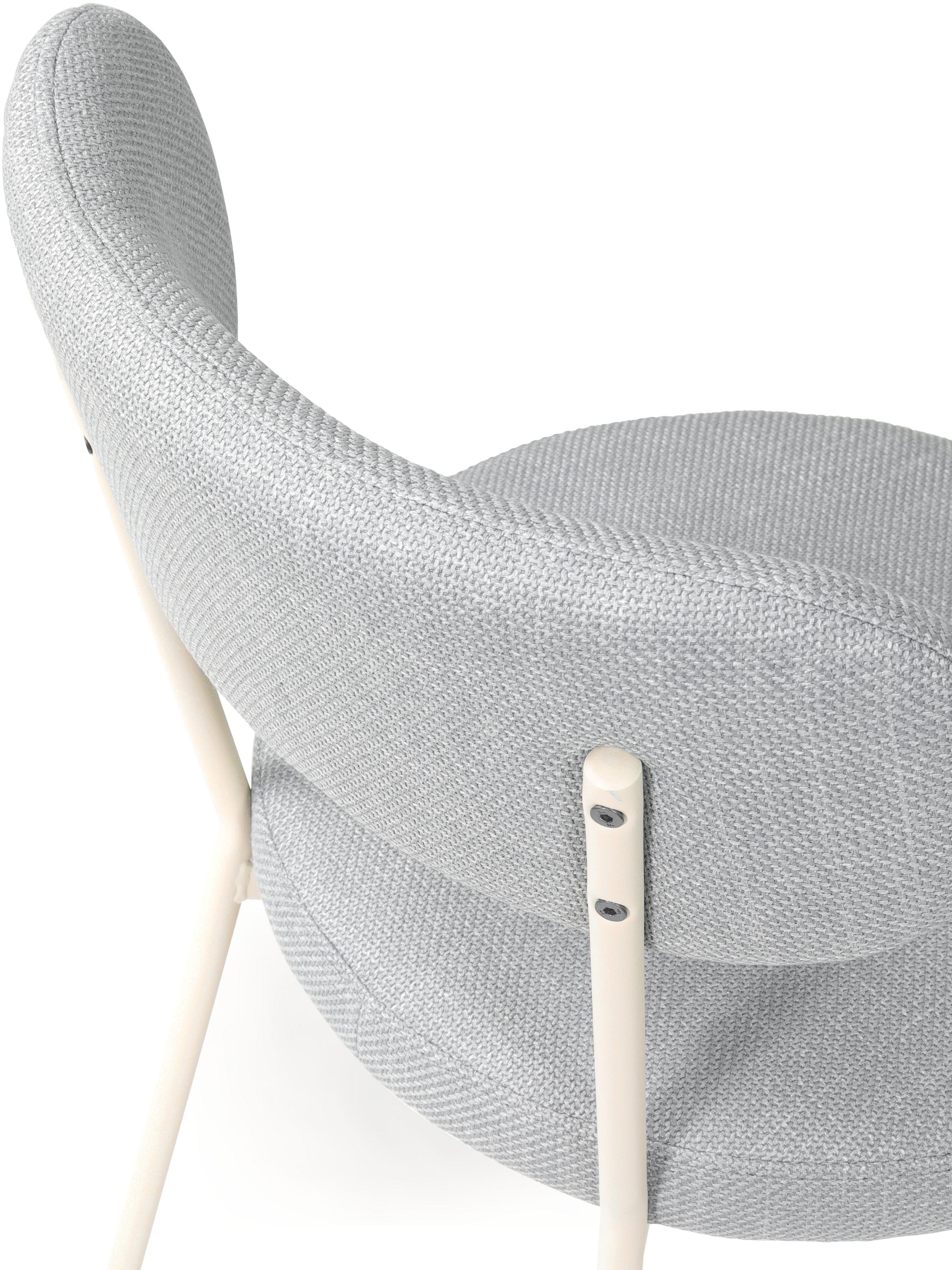 TOM TAILOR HOME 4-Fussstuhl »SOFT PAD CHAIR« (Set) 2 Stk.Esszimmerstuhl, 4-Fussgestell, mit Rückenausschnitt