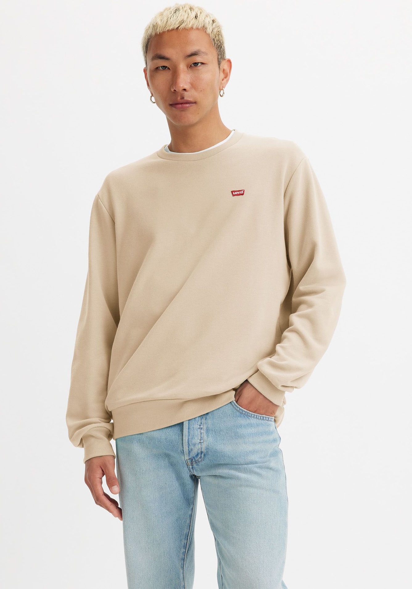 Levi's® Sweatshirt »SWEATSHIRT NEW ORIGINAL CREW«, Innen weich angeraut
