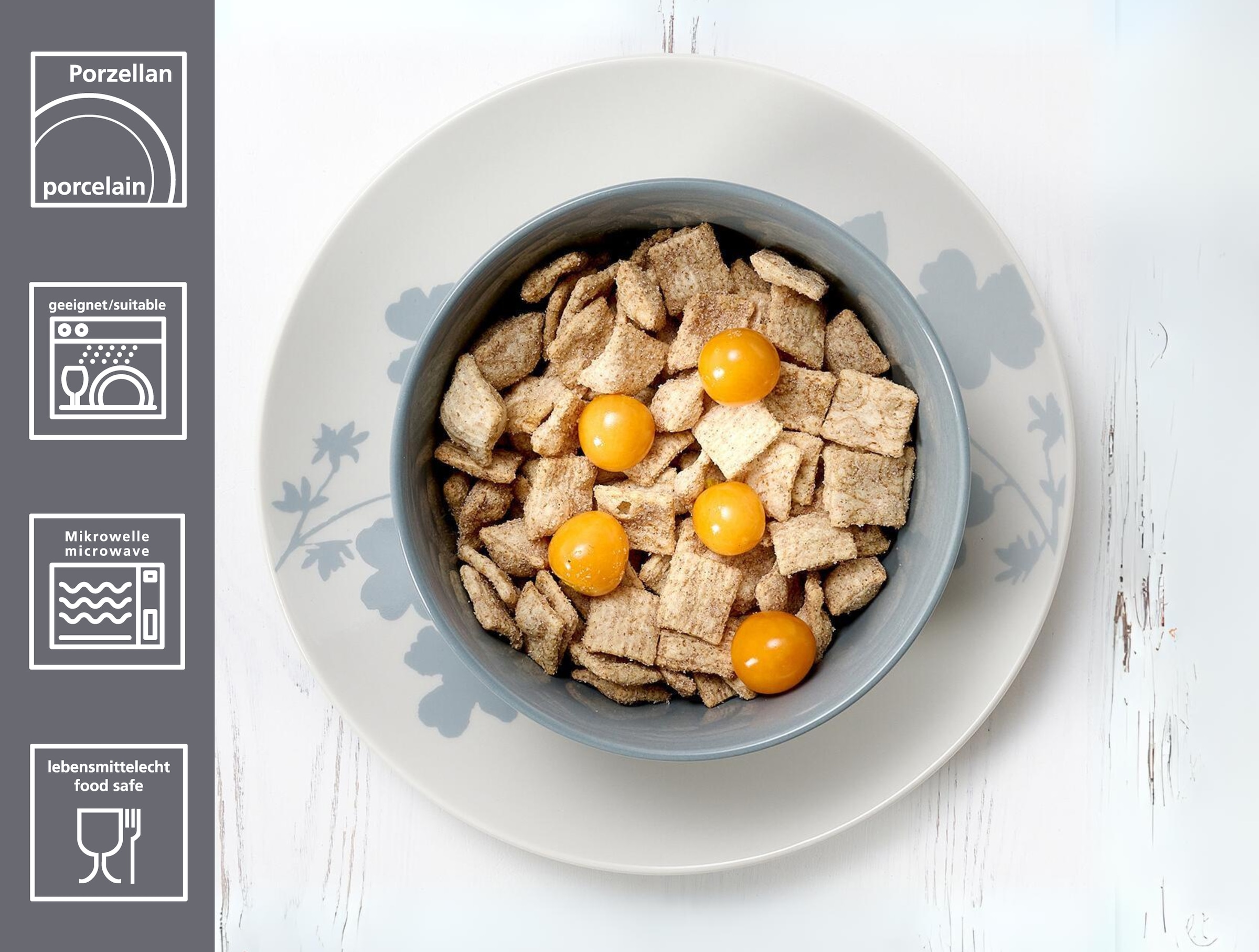 Ritzenhoff & Breker Set de vaisselle pour le petit déjeuner »Ida« Landhaus/Scandi-Style