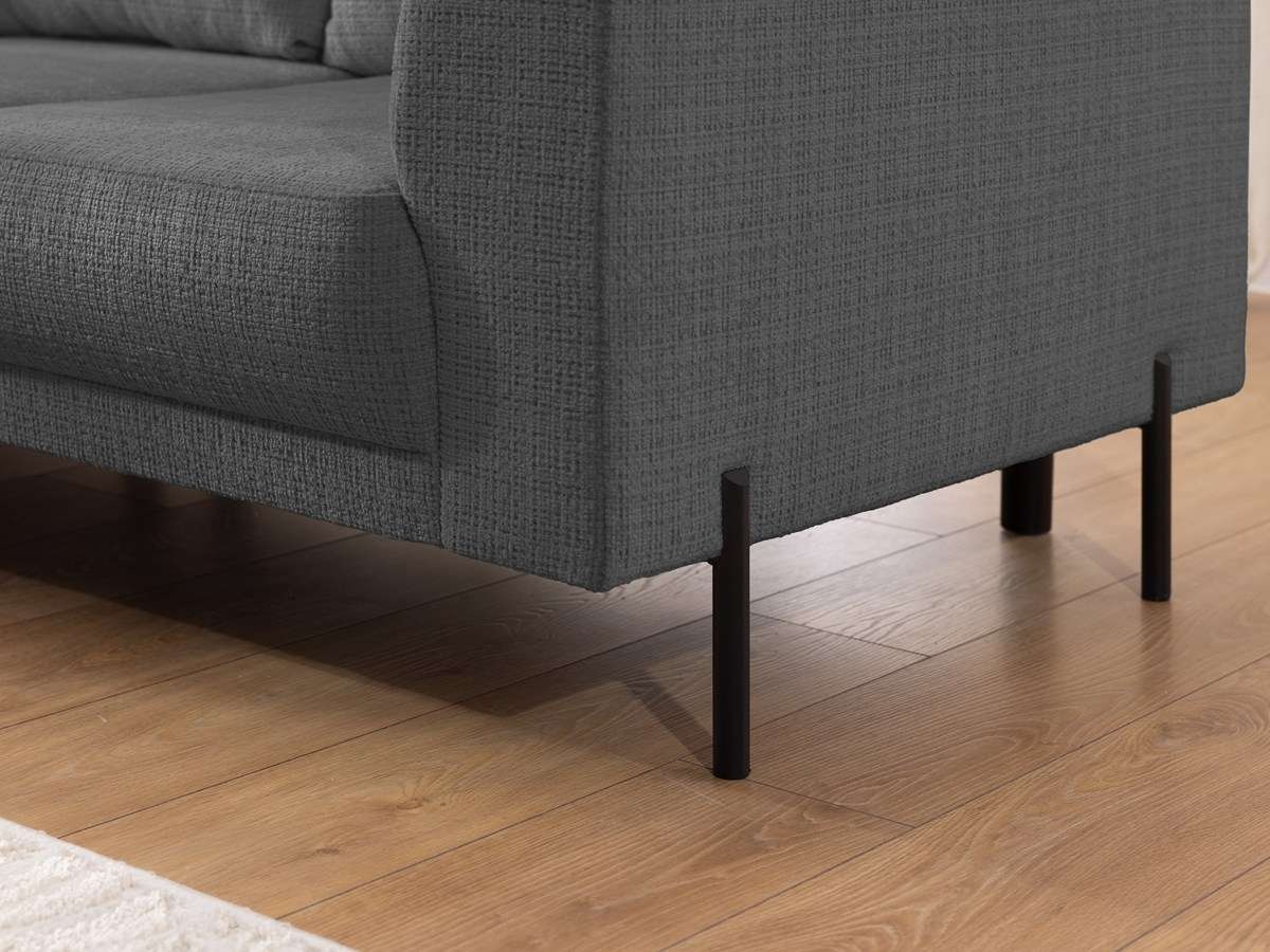 Home affaire Canapé d'angle »NELLIA L-Form mit Ottomane rechts oder links bestellbar, Breite 231 cm« enthält 5 Rückenkissen, angenehmen Sitzkomfort, belastbar bis 480kg