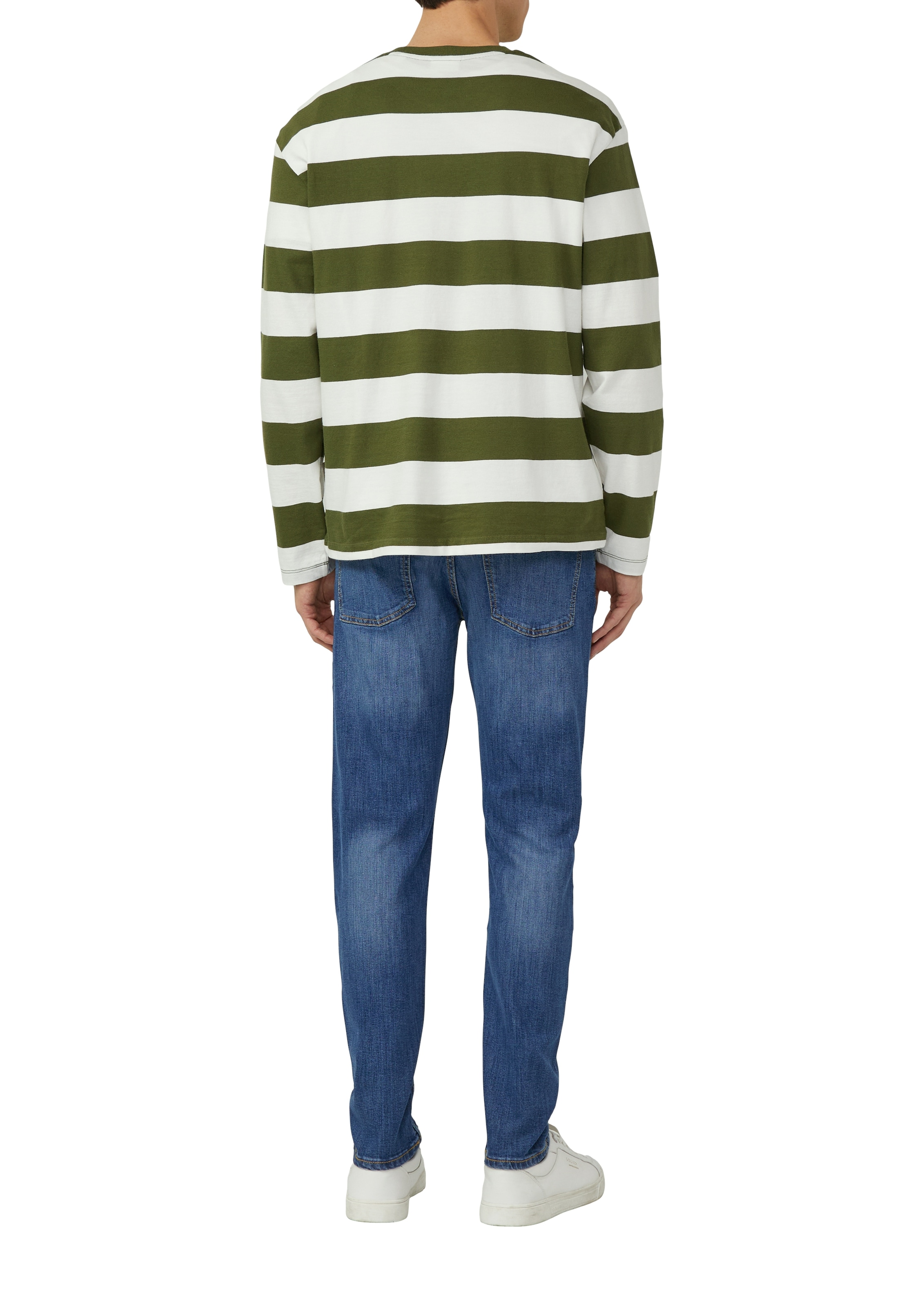 s.Oliver Langarmshirt mit Streifen Muster