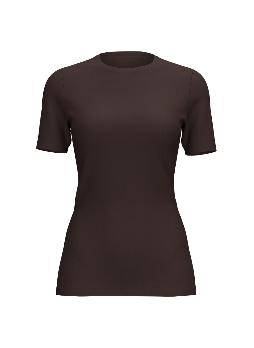 Trigema T-Shirt »TRIGEMA Sport-Shirt mit reflektierender Schwinge« 1