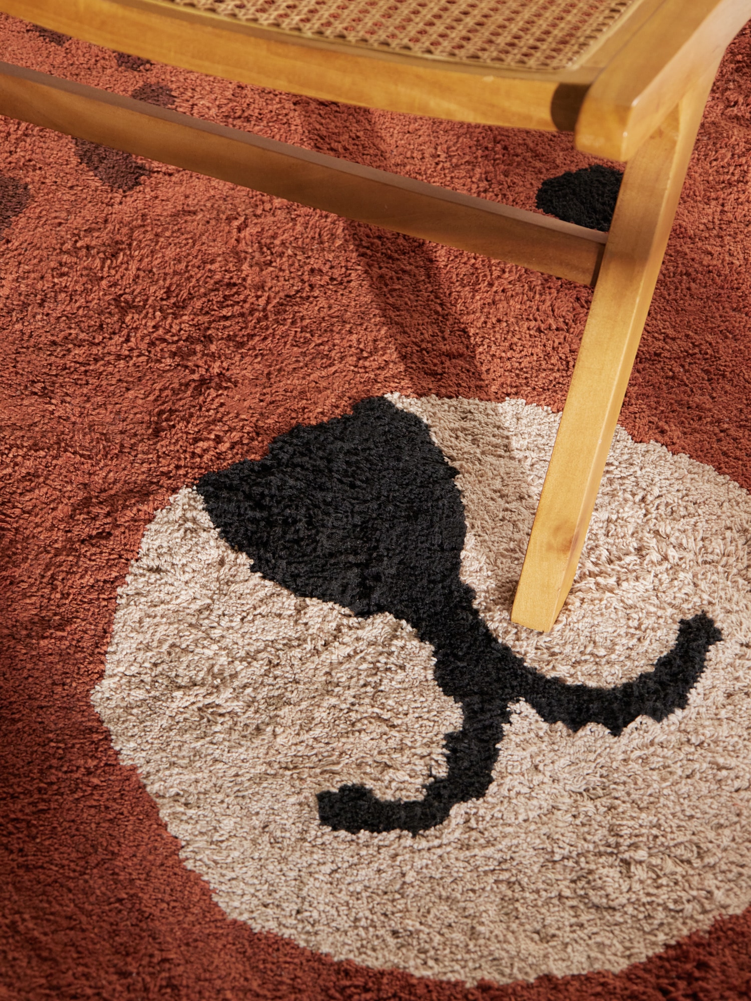 HANSE Home Tapis pour enfants »Berry« Forme de motif 10 mm Höhe lavable, fait main, coton, tapis de jeu antidérapant pour chambre d'enfants