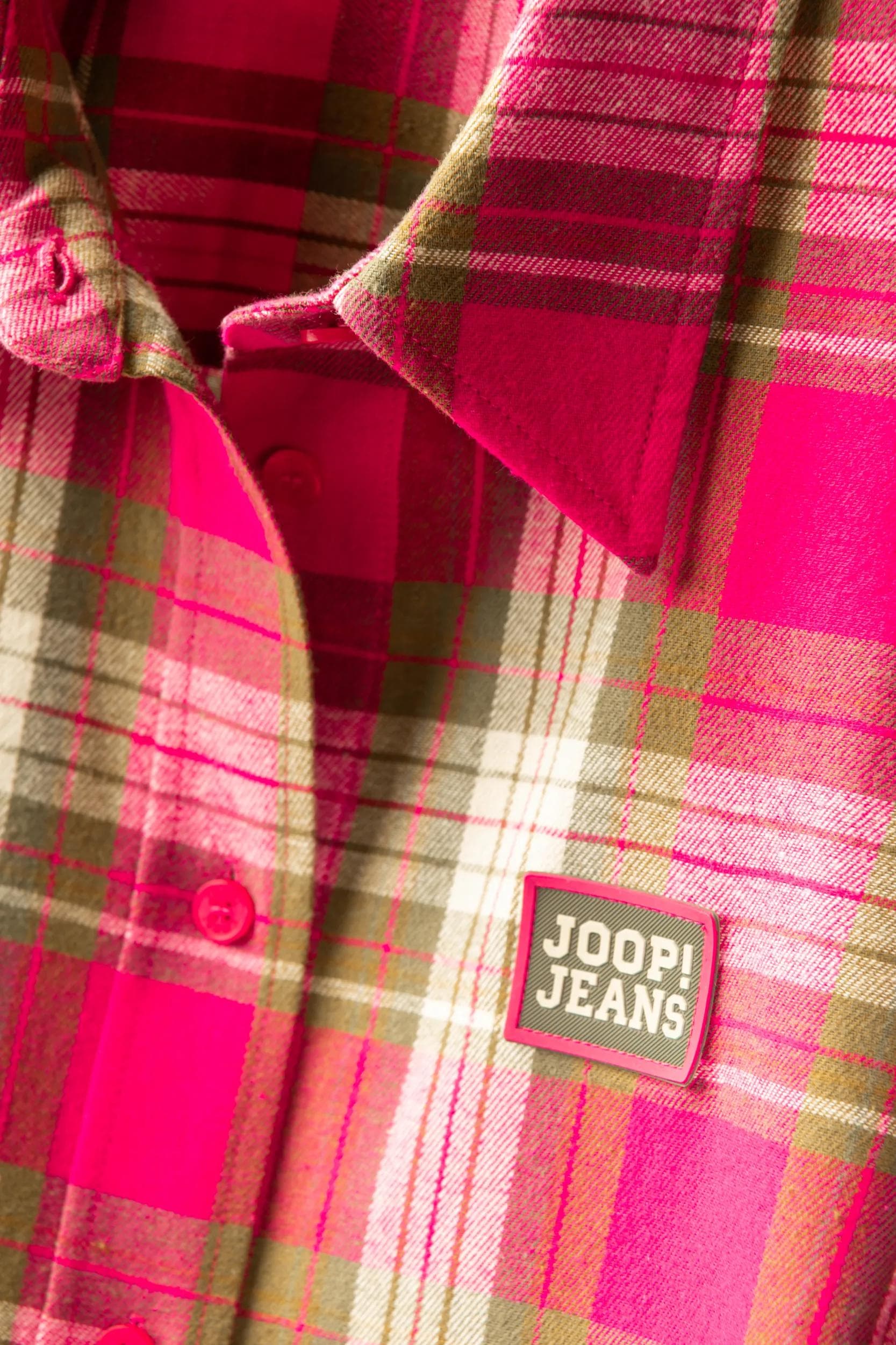 JOOP! Blouse en flanelle »Browyn« Regular fit mit Karomuster