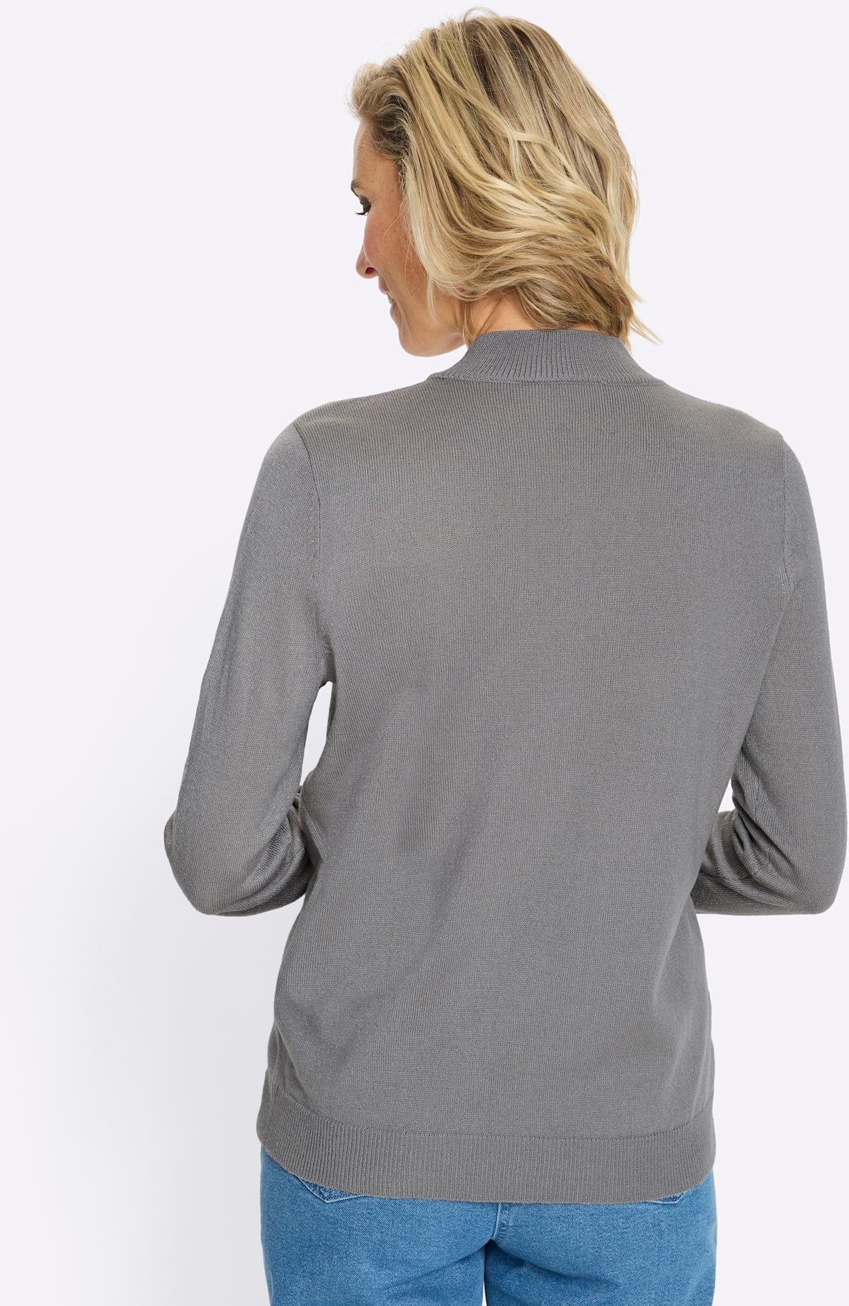 Classic Basics Pull à col montant »Langarm-Pullover«