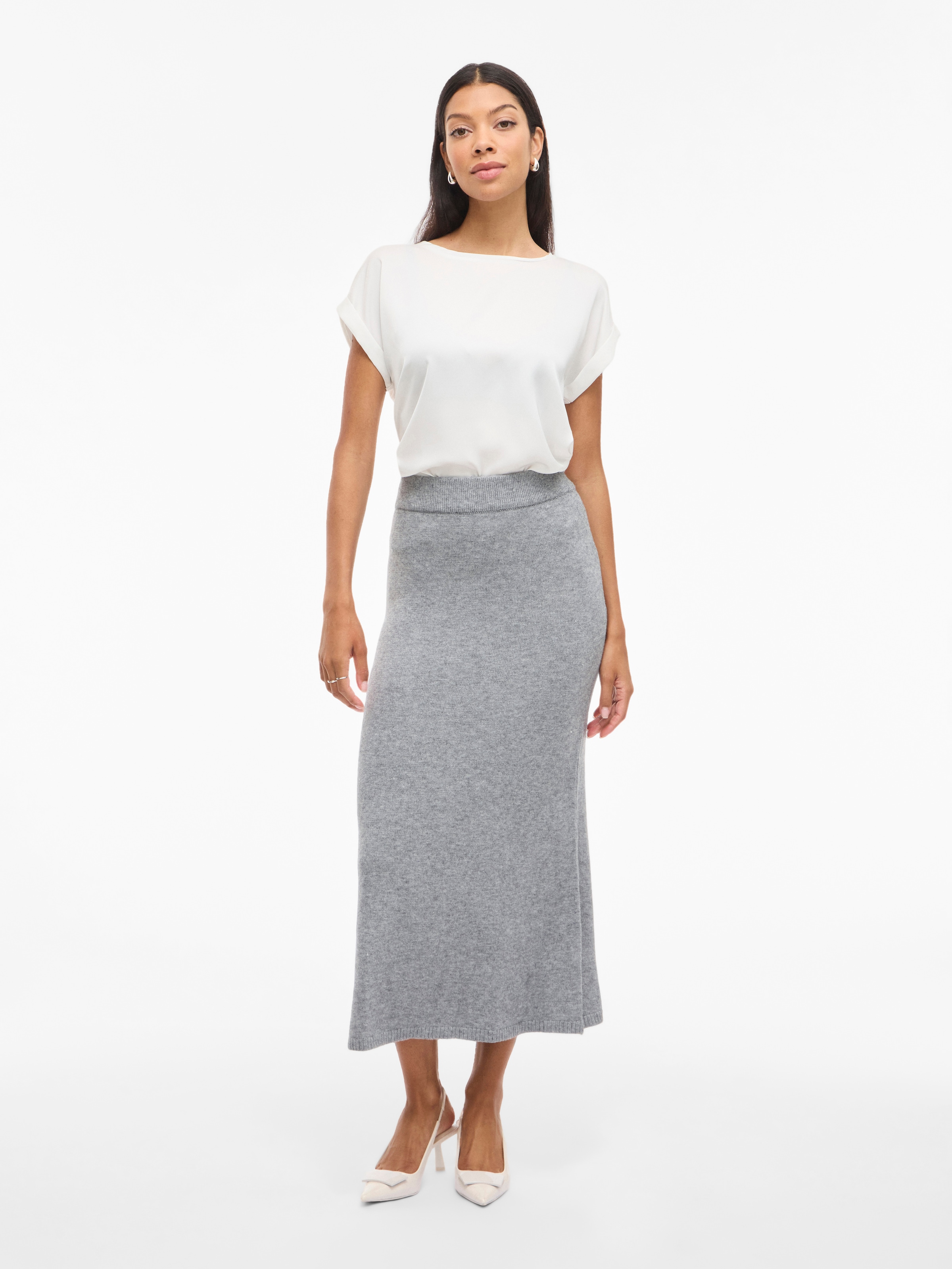 Vila Maxi jupe »VIRIL ANKLE KNIT SKIRT - NOOS«