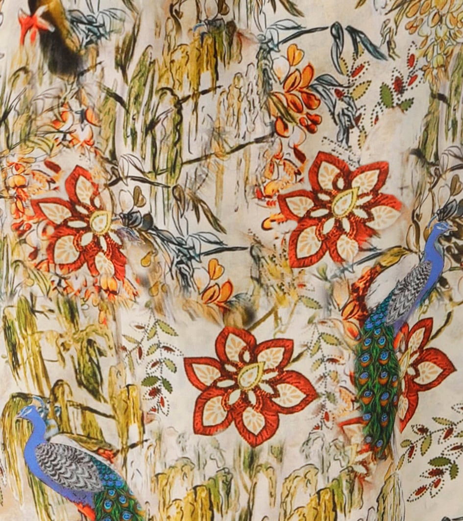 Aniston PLUS Robe chemisier mit Gummizug am Ausschnitt- NEUE KOLLEKTION