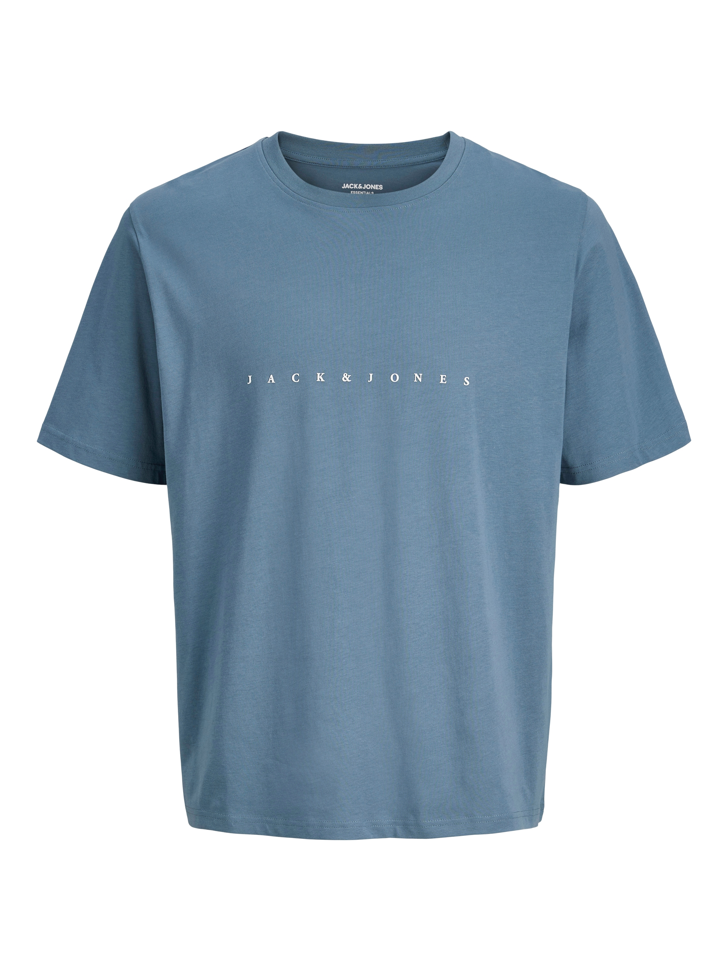 Jack & Jones Shirt à col rond »JJESTAR mit Pigmentprint und Baumwollgefühl« coton, coupe décontractée