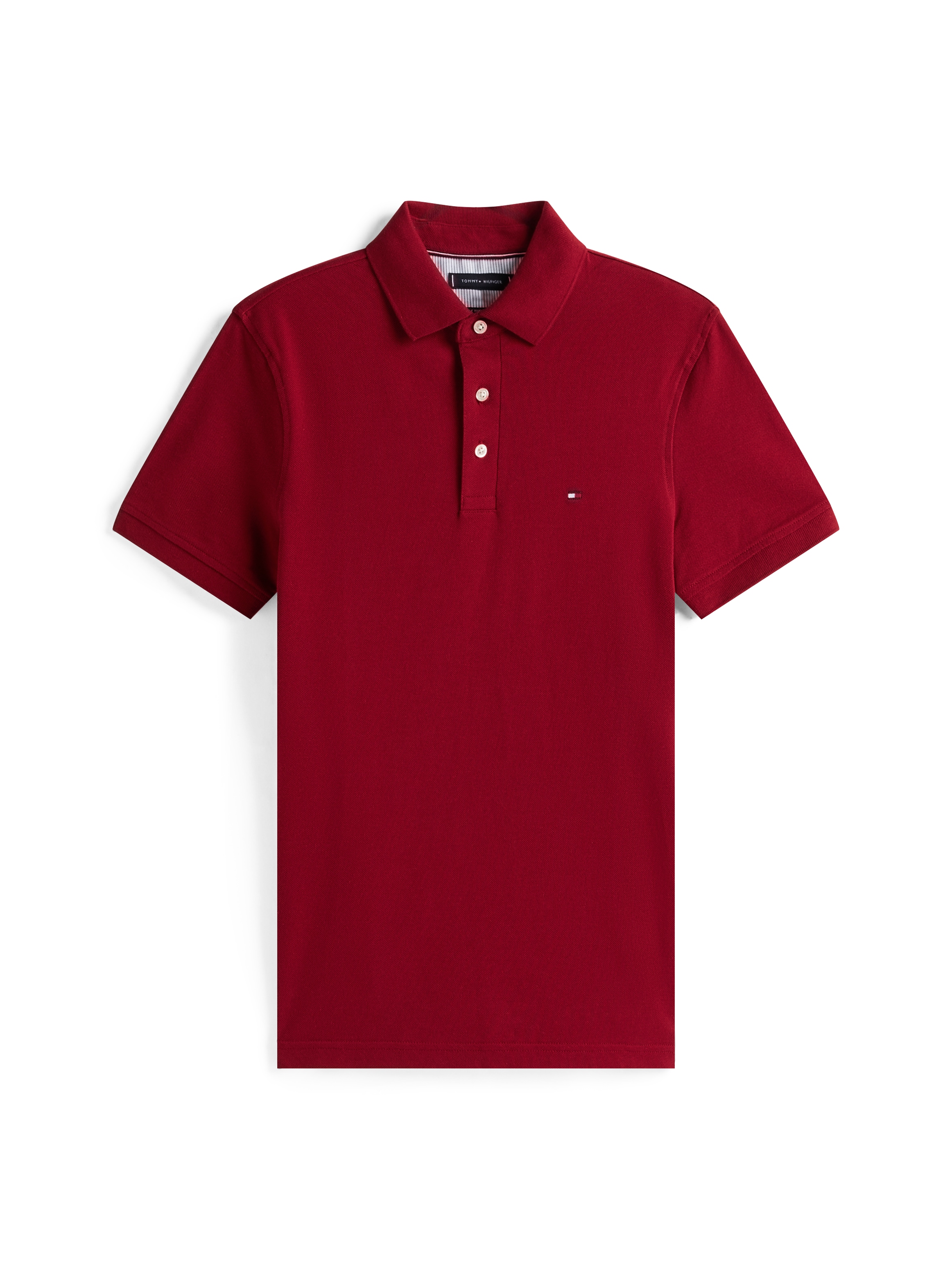 Tommy Hilfiger »1985 SLIM POLO« Markenstickerei, aus Baumwoll-Piqué