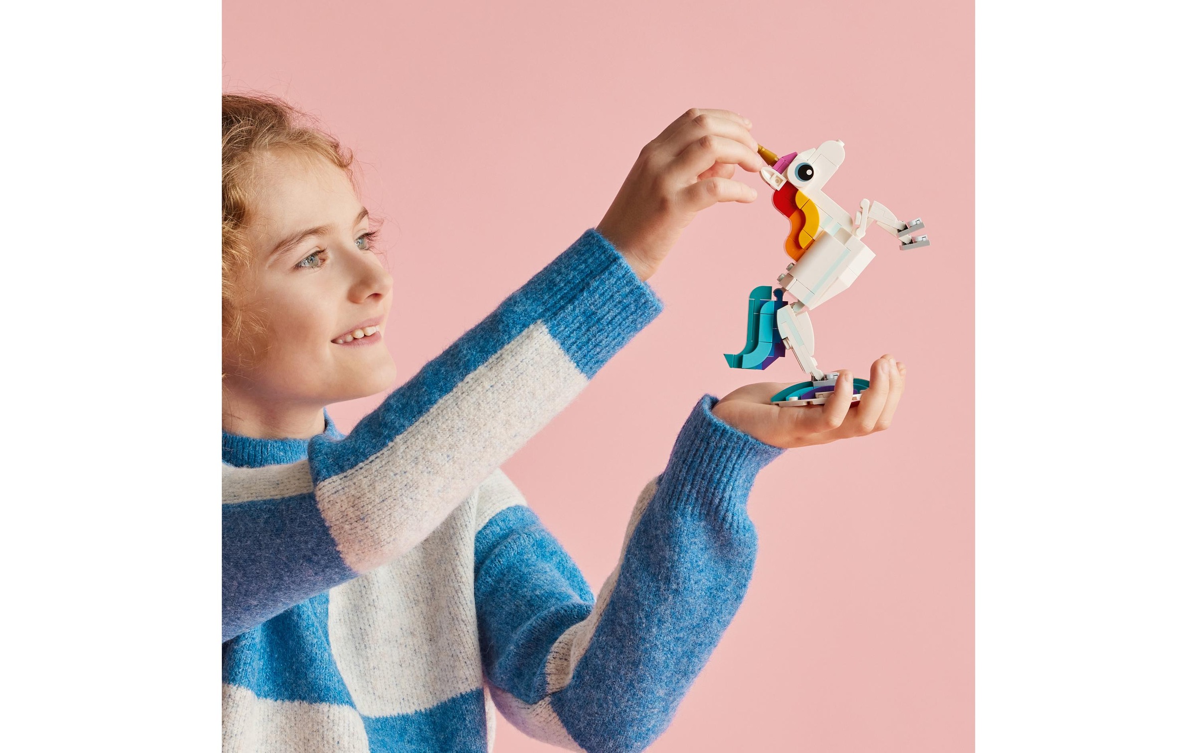 LEGO® Konstruktionsspielsteine »Magisches Einhorn«
