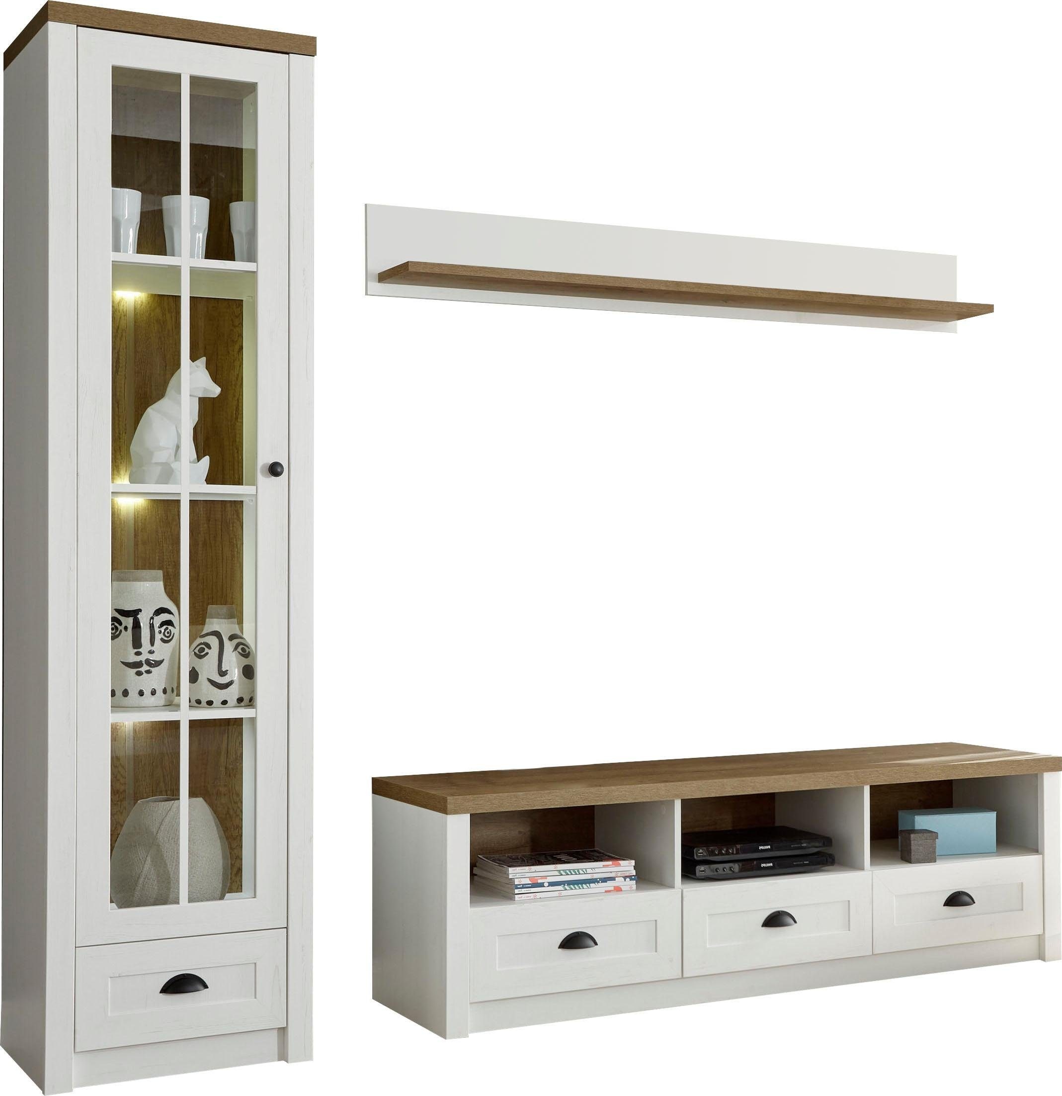 Home affaire Wohnwand »Beauvais« 3 Stk. tlg.