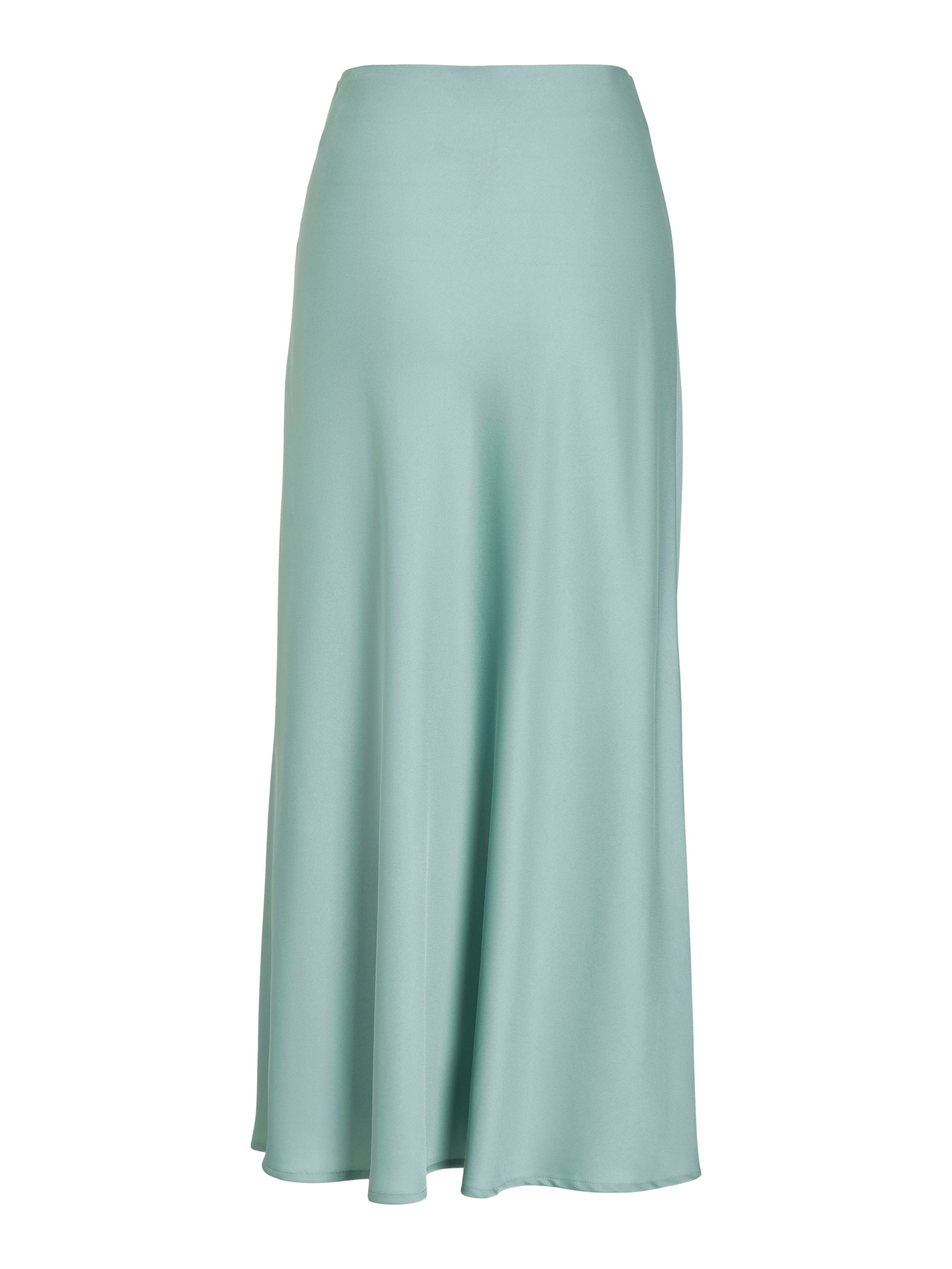 Vila Maxirock »VIELLETTE HW LONG SKIRT - NOOS« Kunstfaser