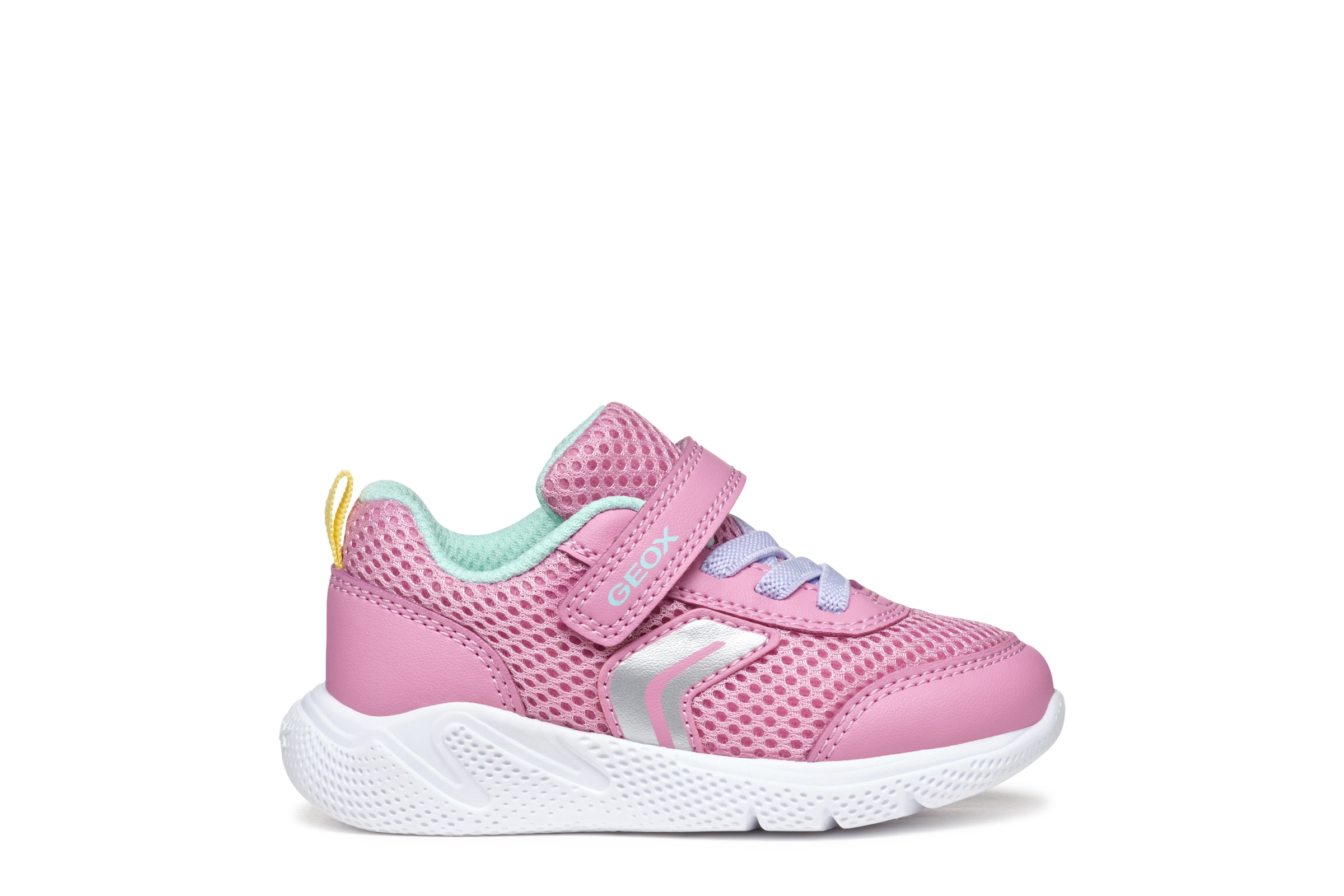 Geox Lauflernschuh »B SPRINTYE GIRL«  Babyschuh mit elastischen Schnürsenkeln, Grössenschablone zum Download