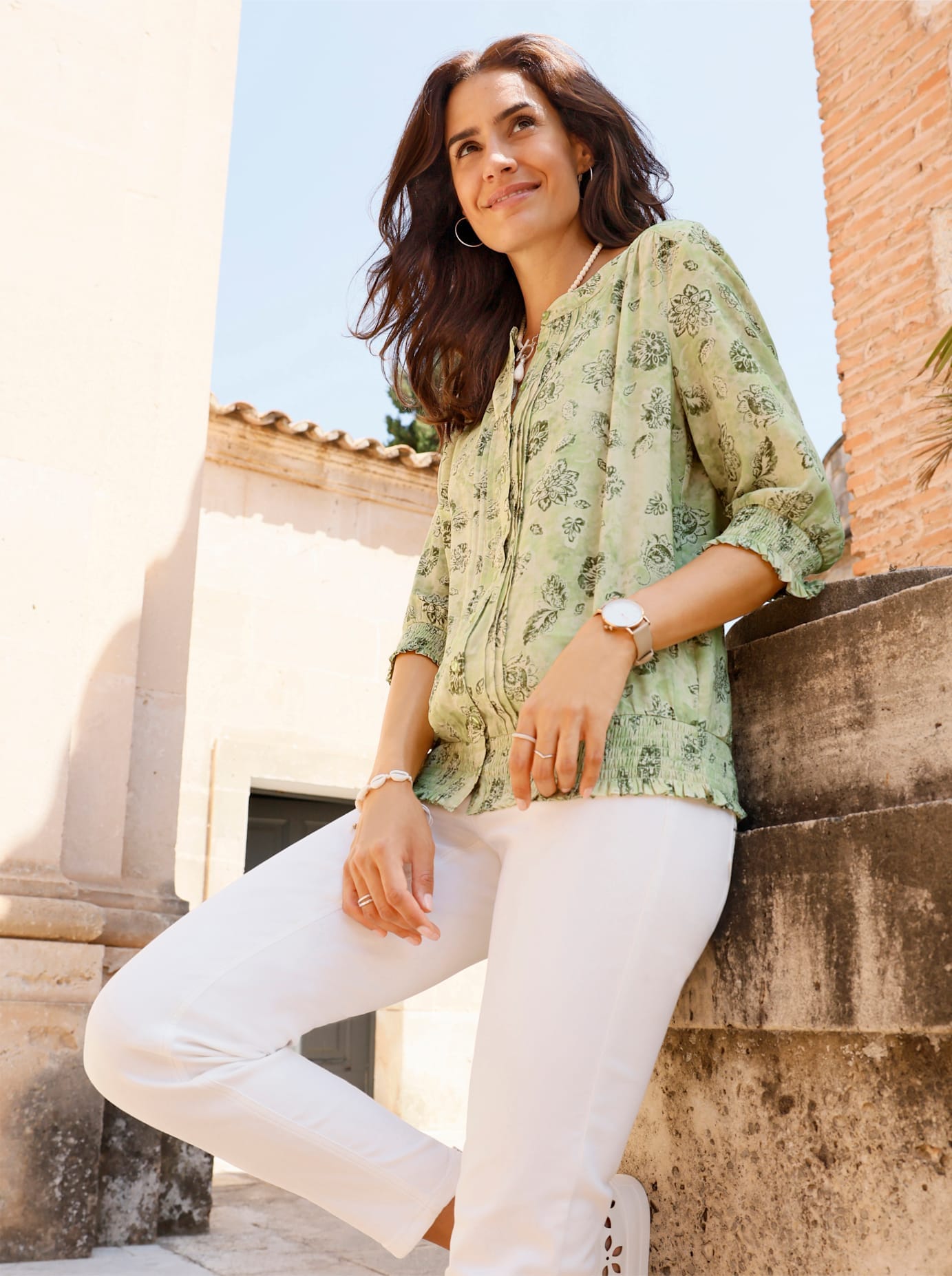 Inspirationen Druckbluse